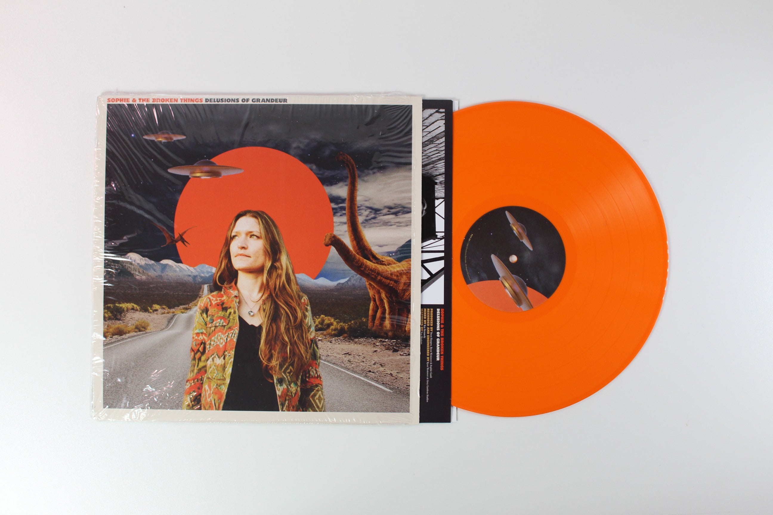 Sophie & The Broken Things - Delusions Of Grandeur on Petaluma Orange Vinyl