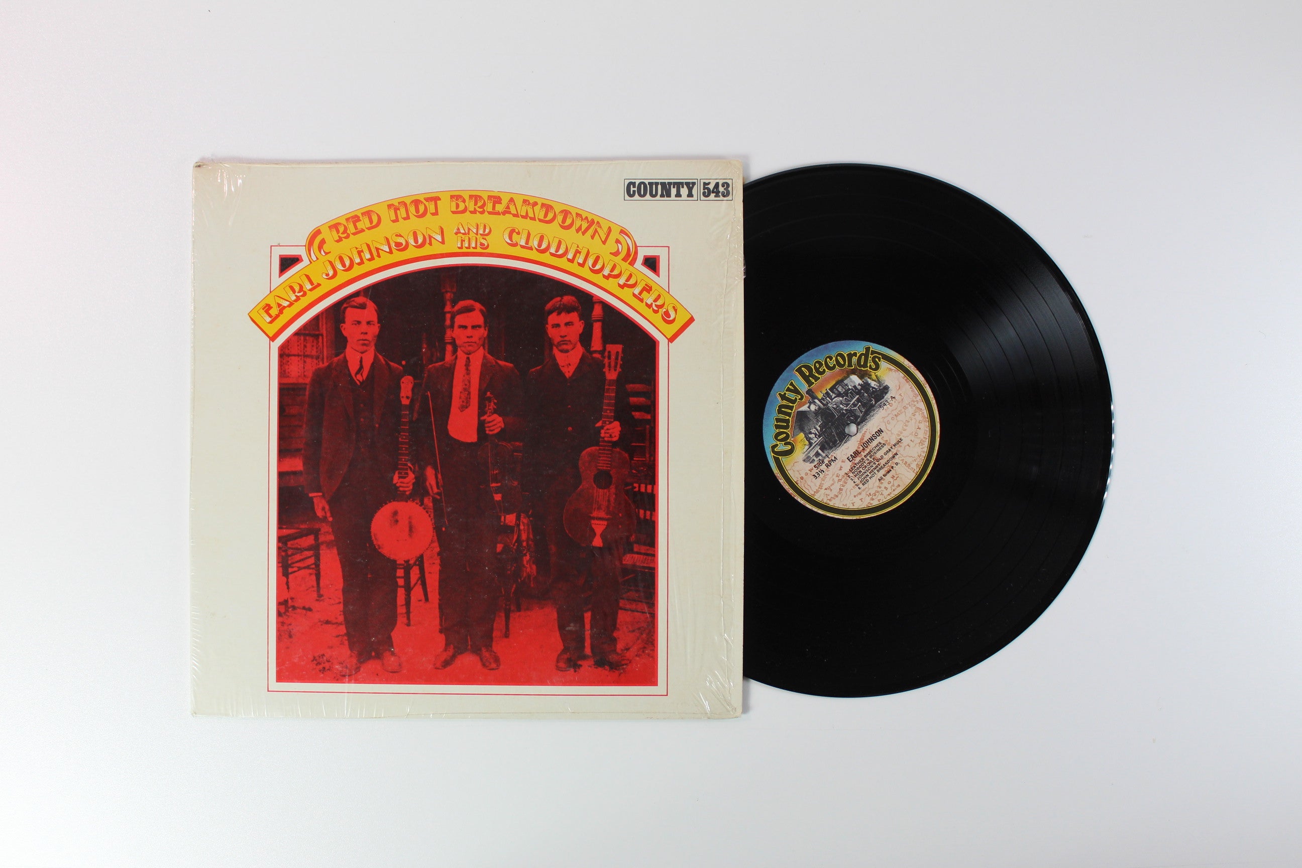 Earl Johnson & His Clodhoppers - Red Hot Breakdown on County Records