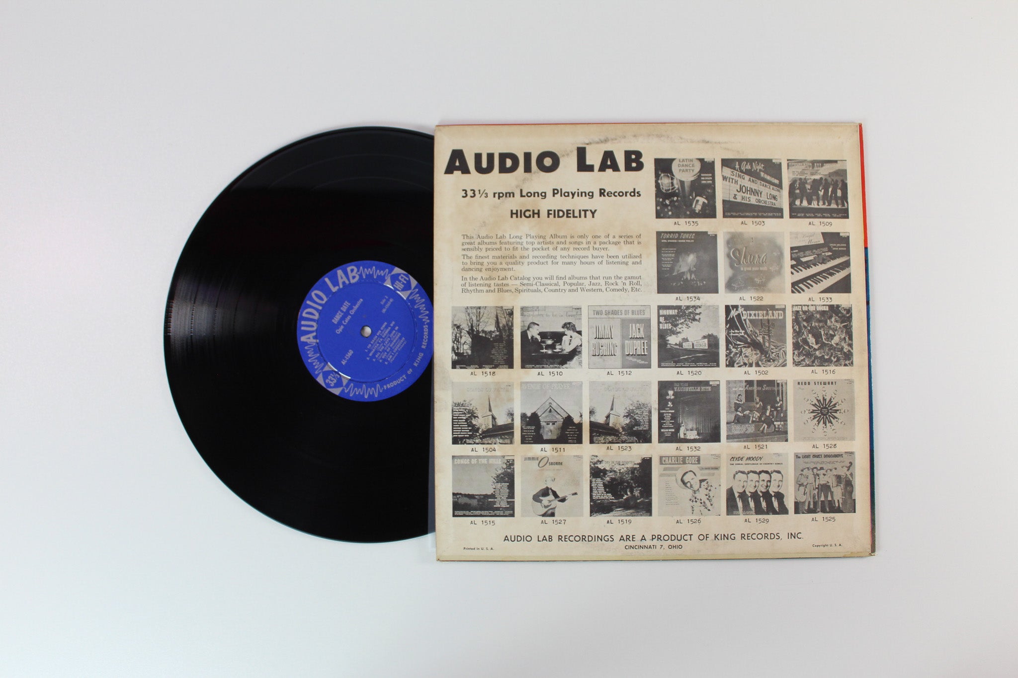 Opie Cates And His Orchestra - Dance Date on Audio Lab