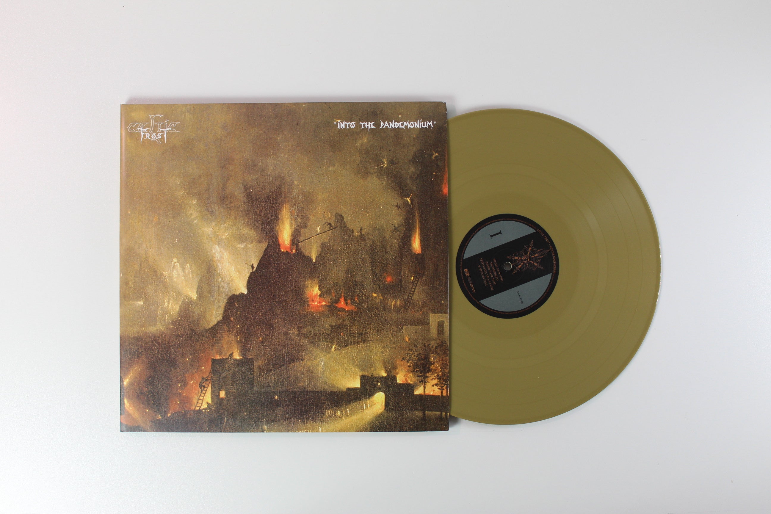 Celtic Frost - Into The Pandemonium on Noise Gold Vinyl Reissue