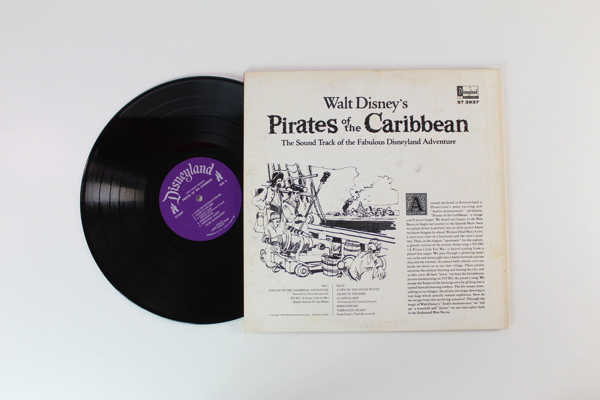 Thurl Ravenscroft - Walt Disney's Pirates Of The Caribbean Soundtrack on Disneyland