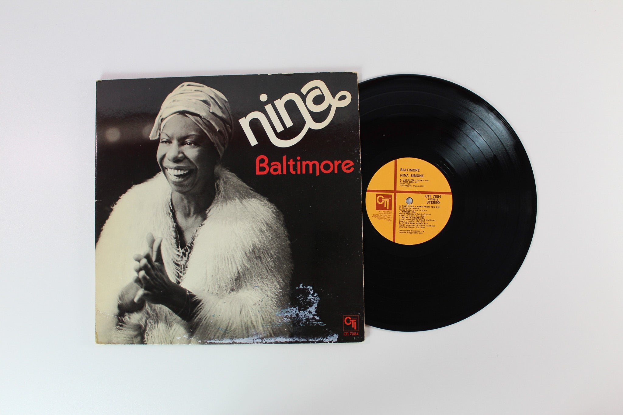 Nina Simone - Baltimore on CTI