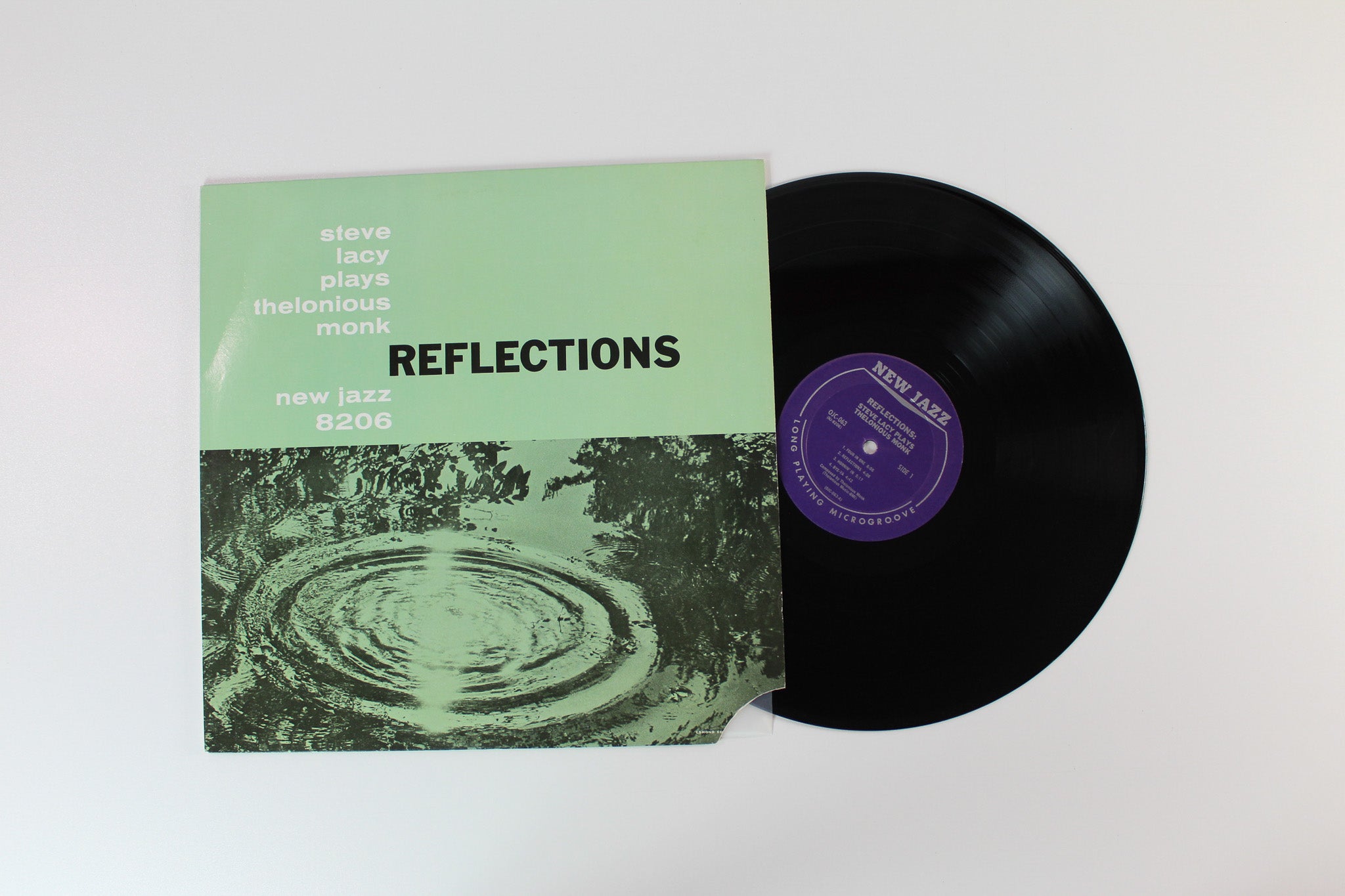Steve Lacy - Reflections (Steve Lacy plays Thelonious Monk) on New Jazz OJC Reissue