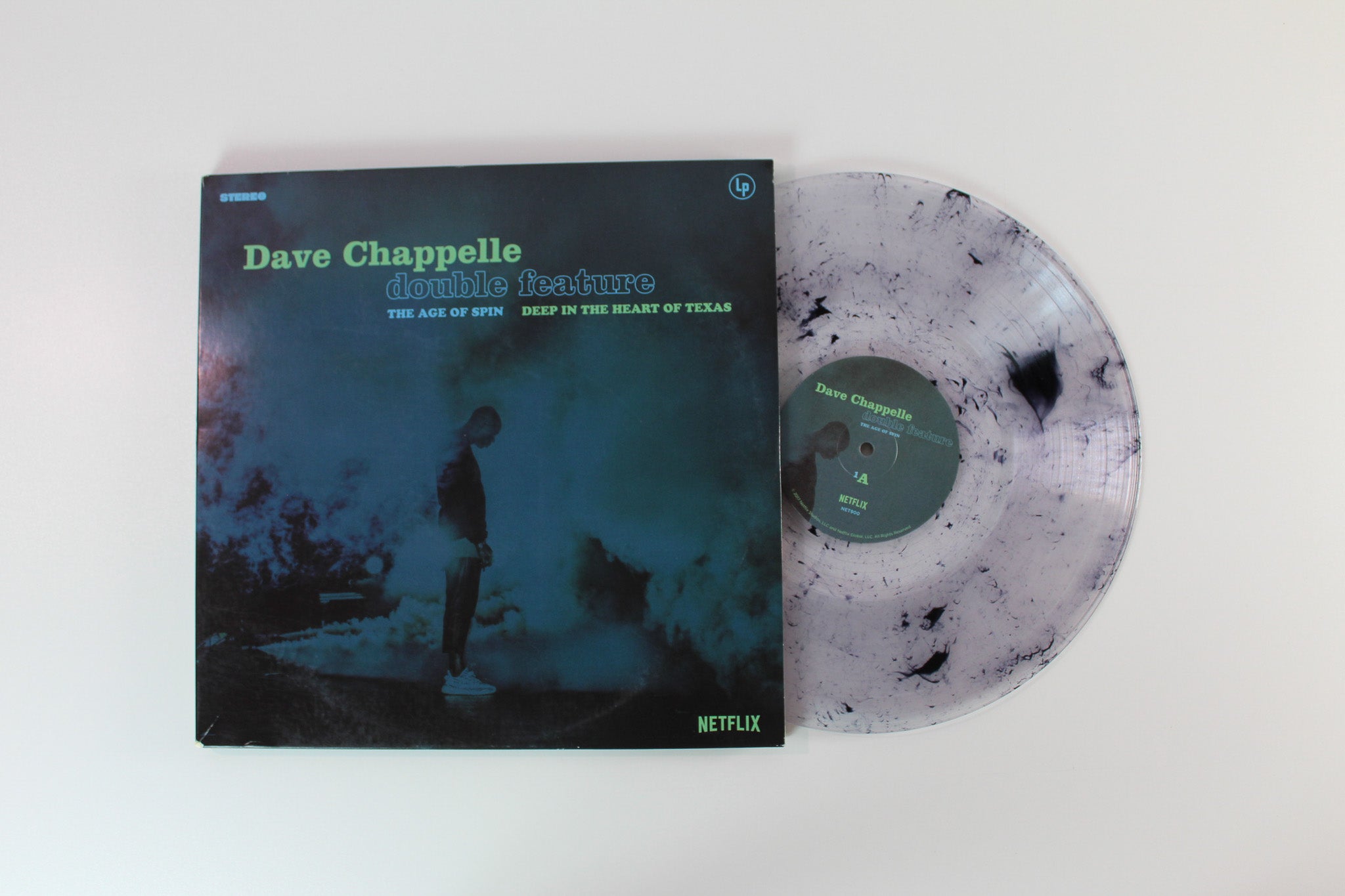 Dave Chappelle - Double Feature - The Age of Spin/Deep In the Heart of Texas on Netflix Clear With Black Smoke