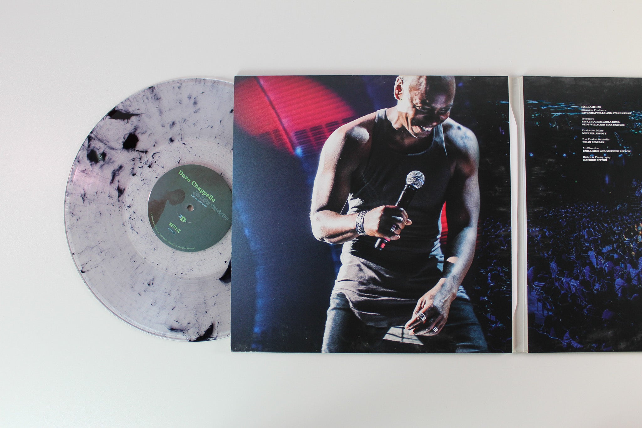 Dave Chappelle - Double Feature - The Age of Spin/Deep In the Heart of Texas on Netflix Clear With Black Smoke