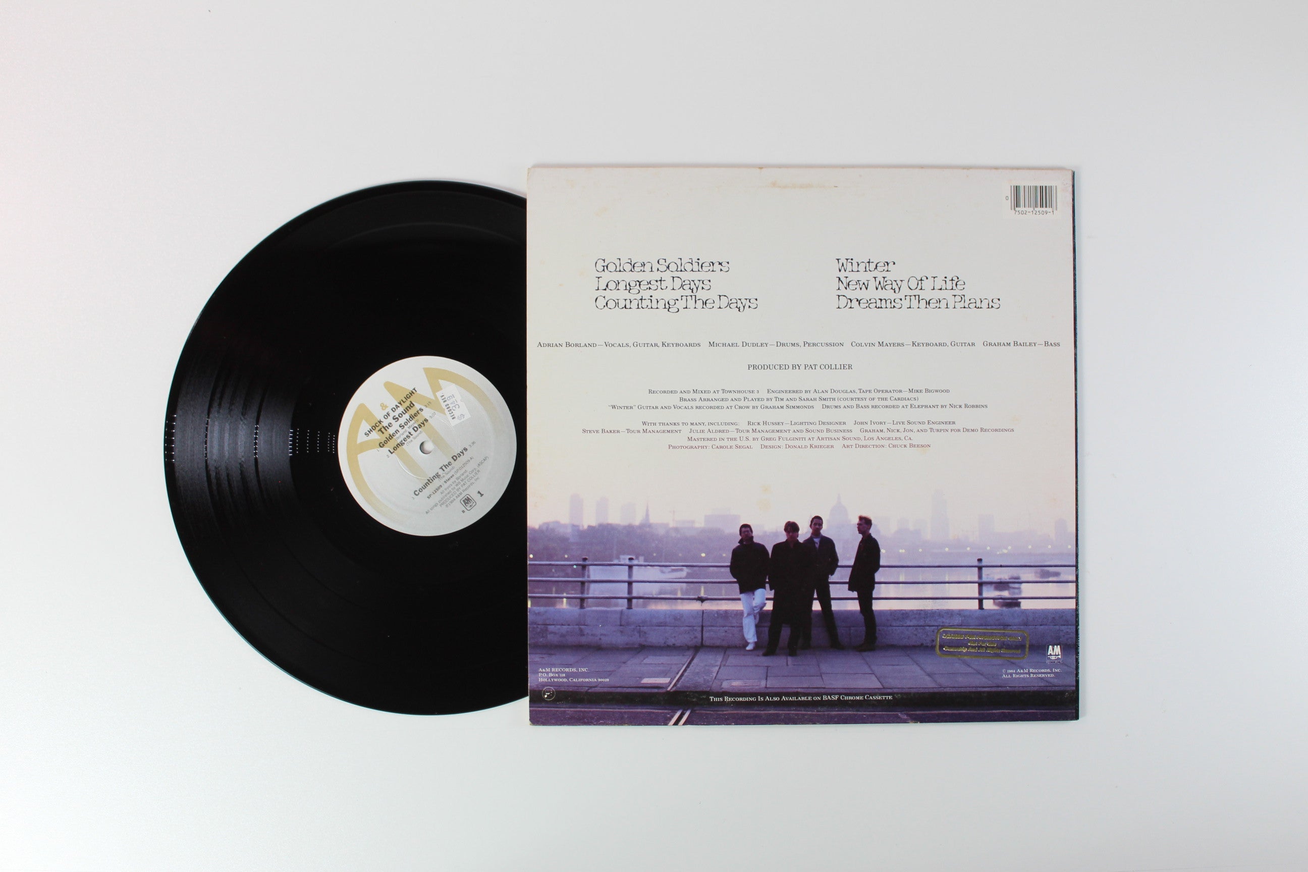 The Sound - Shock Of Daylight on A&M Records 12" EP