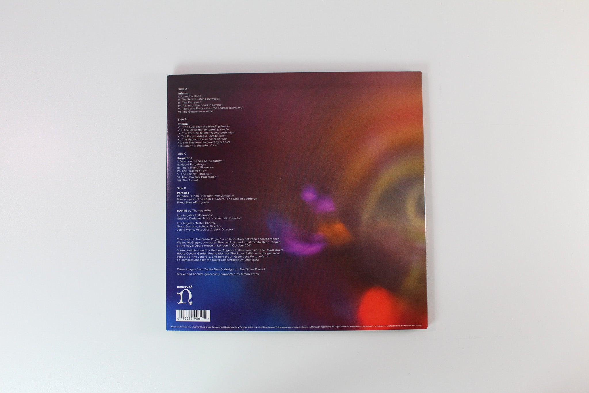 Thomas Adès Los Angeles Philharmonic - Dante on Nonesuch Ltd Edition