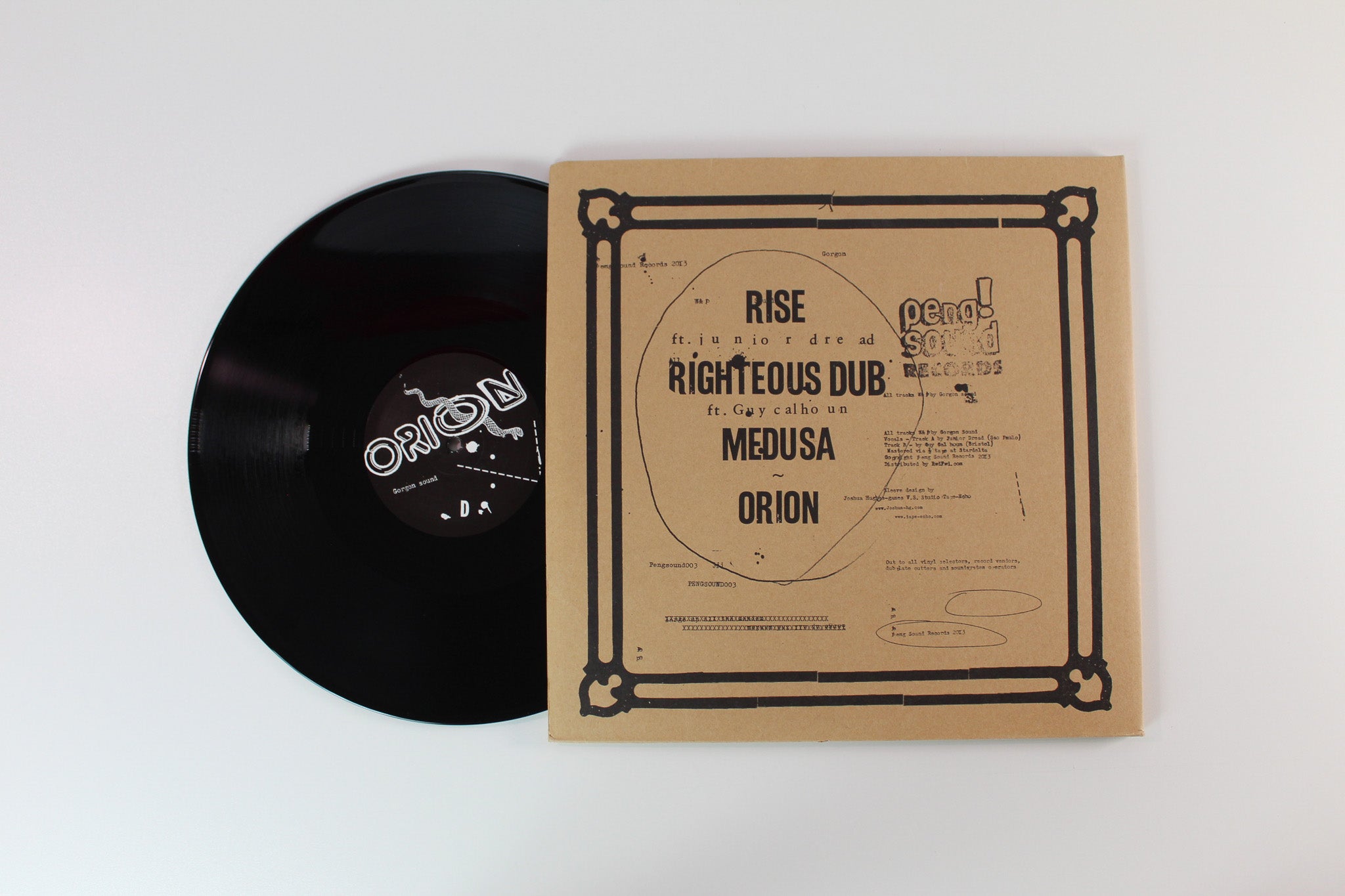 Gorgon Sound - Gorgon Sound E.P. on Peng Sound 2 X 12 45 RPM EP
