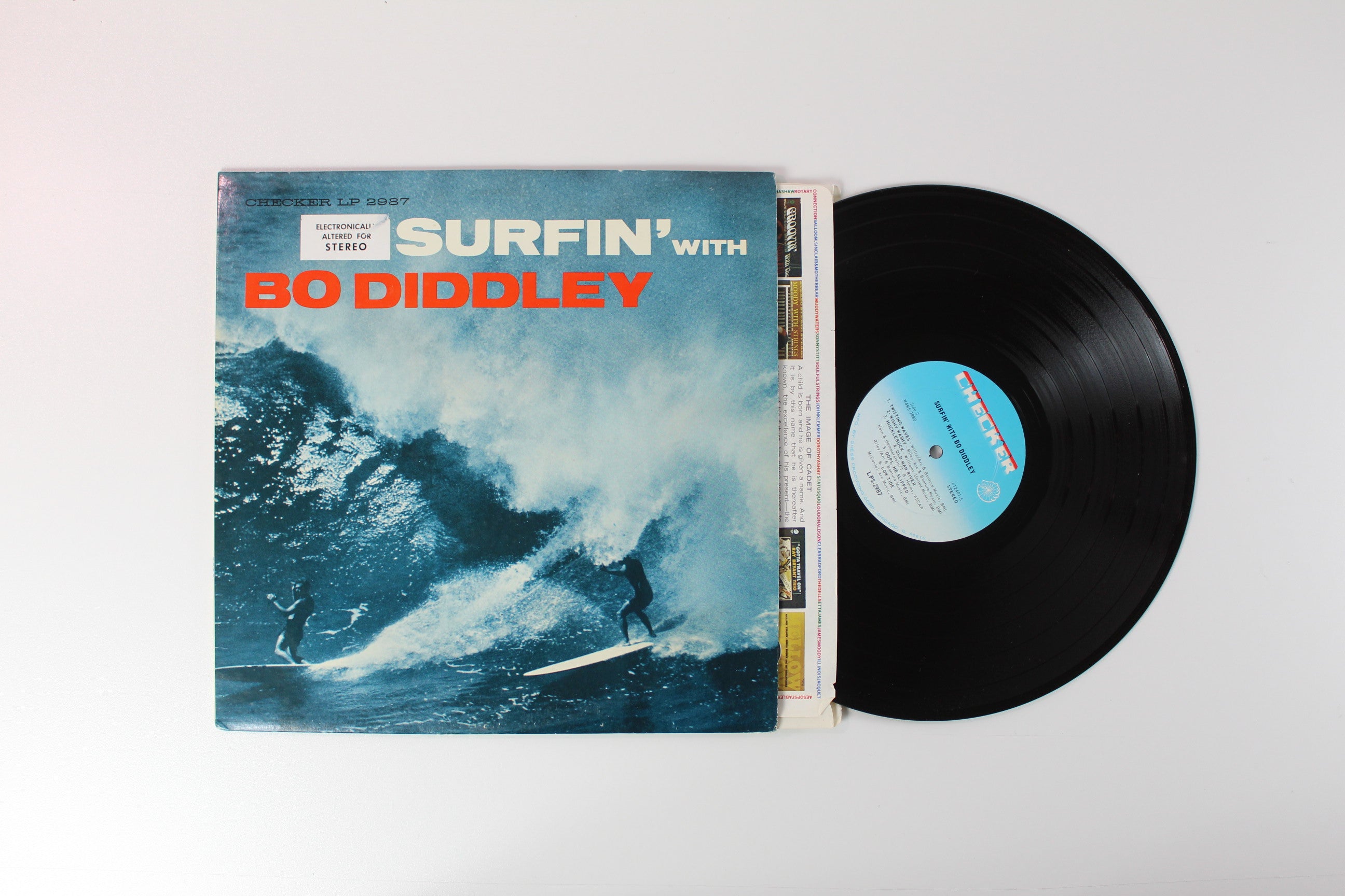 Bo Diddley - Surfin' With Bo Diddley on Checker Stereo Reissue