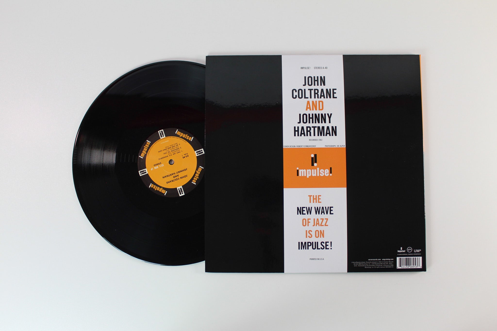 John Coltrane - John Coltrane and Johnny Hartman on Impulse Acoustic Sound Series 180 Gram Reissue