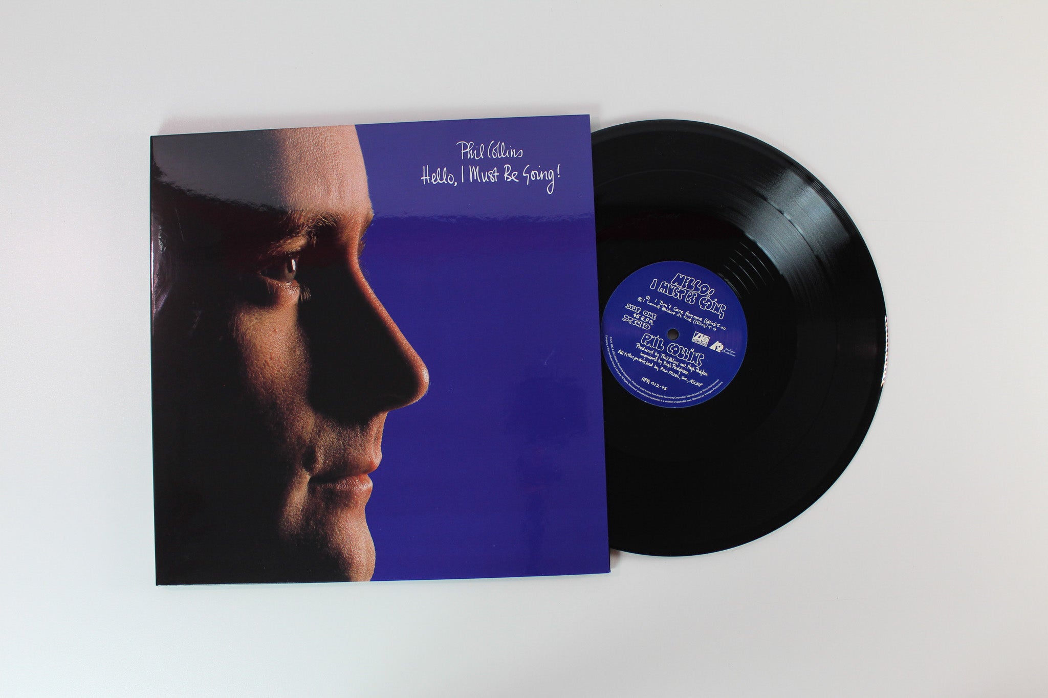 Phil Collins - Hello, I Must Be Going! on Analogue Productions Atlantic 75 Series Ltd Numbered 45 RPM Reissue