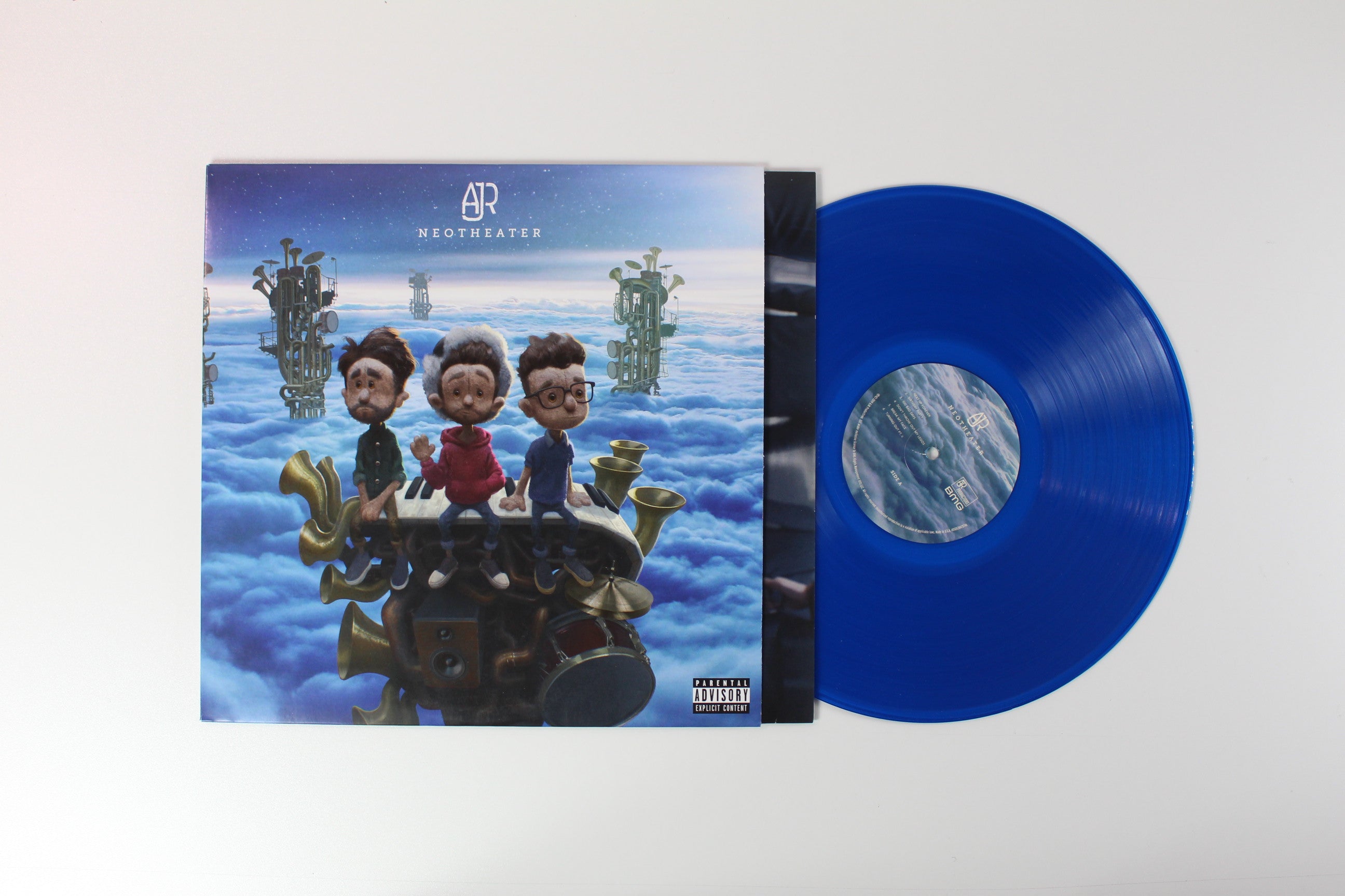 AJR - Neotheater on BMG Ltd Transparent Blue