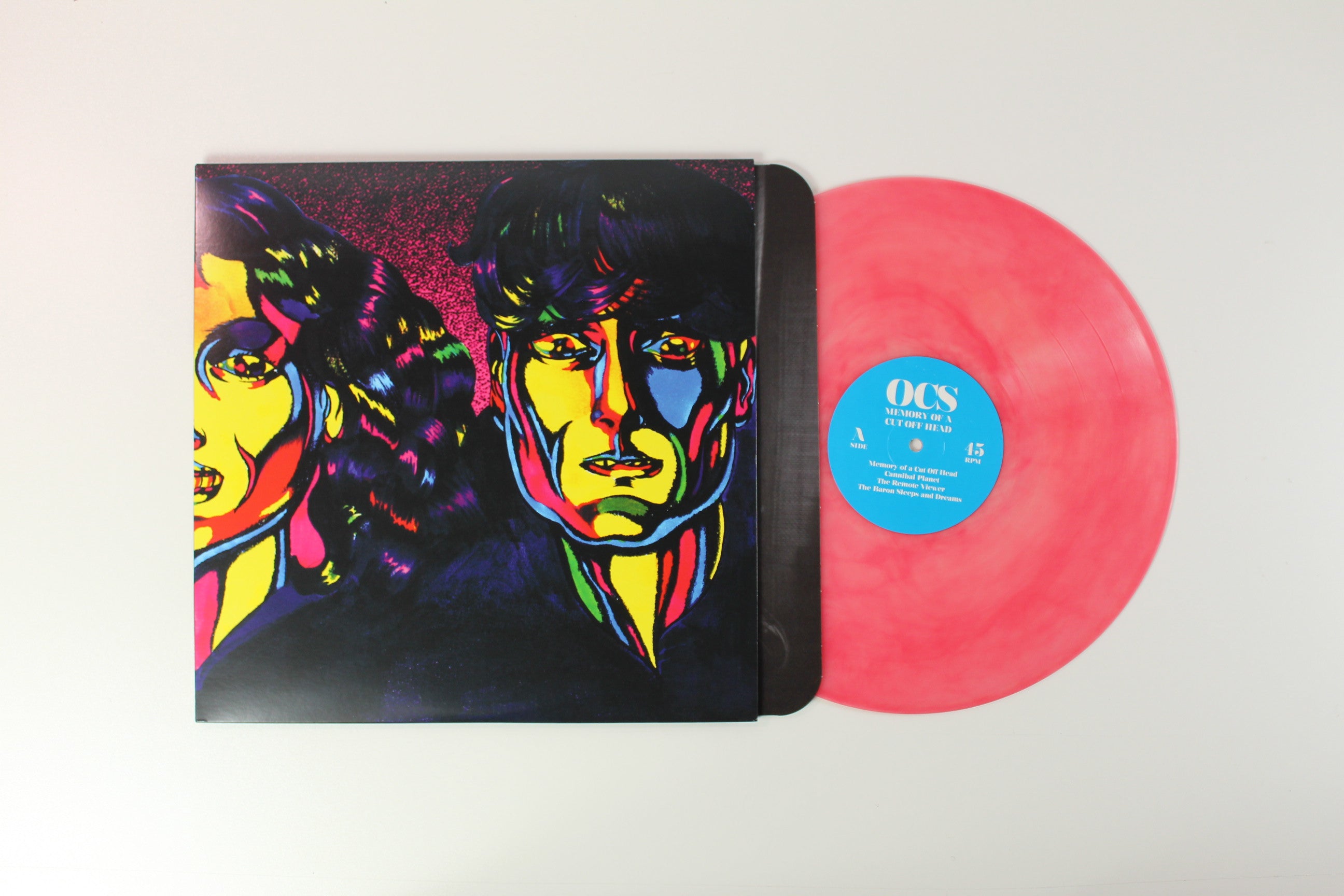 OCS - Memory Of A Cut Off Head on Castle Face Ltd 2 X 12" 45 RPM Ltd Pink Smoke Vinyl