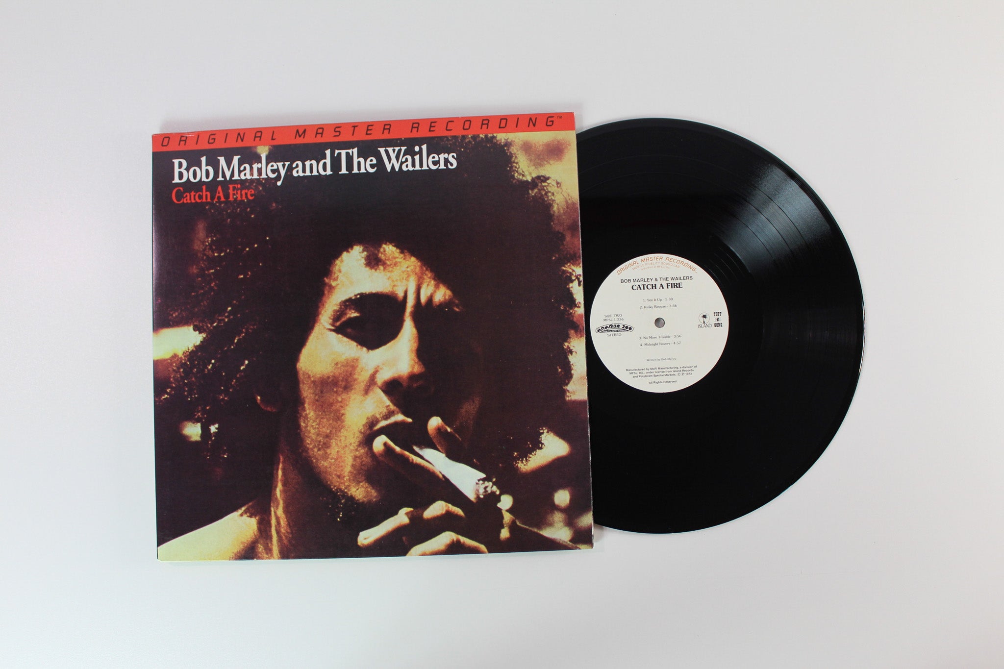 Bob Marley & The Wailers - Catch A Fire on Mobile Fidelity Sound Lab Ltd Numbered Reissue
