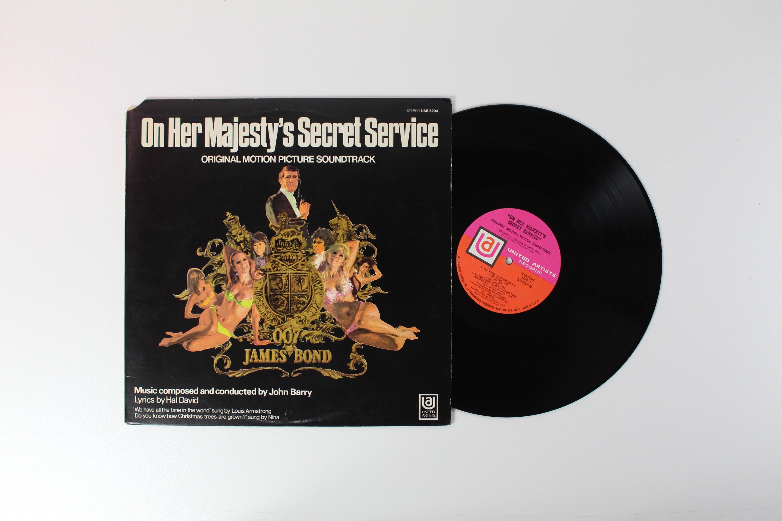 John Barry - On Her Majesty's Secret Service (Original Motion Picture Soundtrack) on UA Stereo