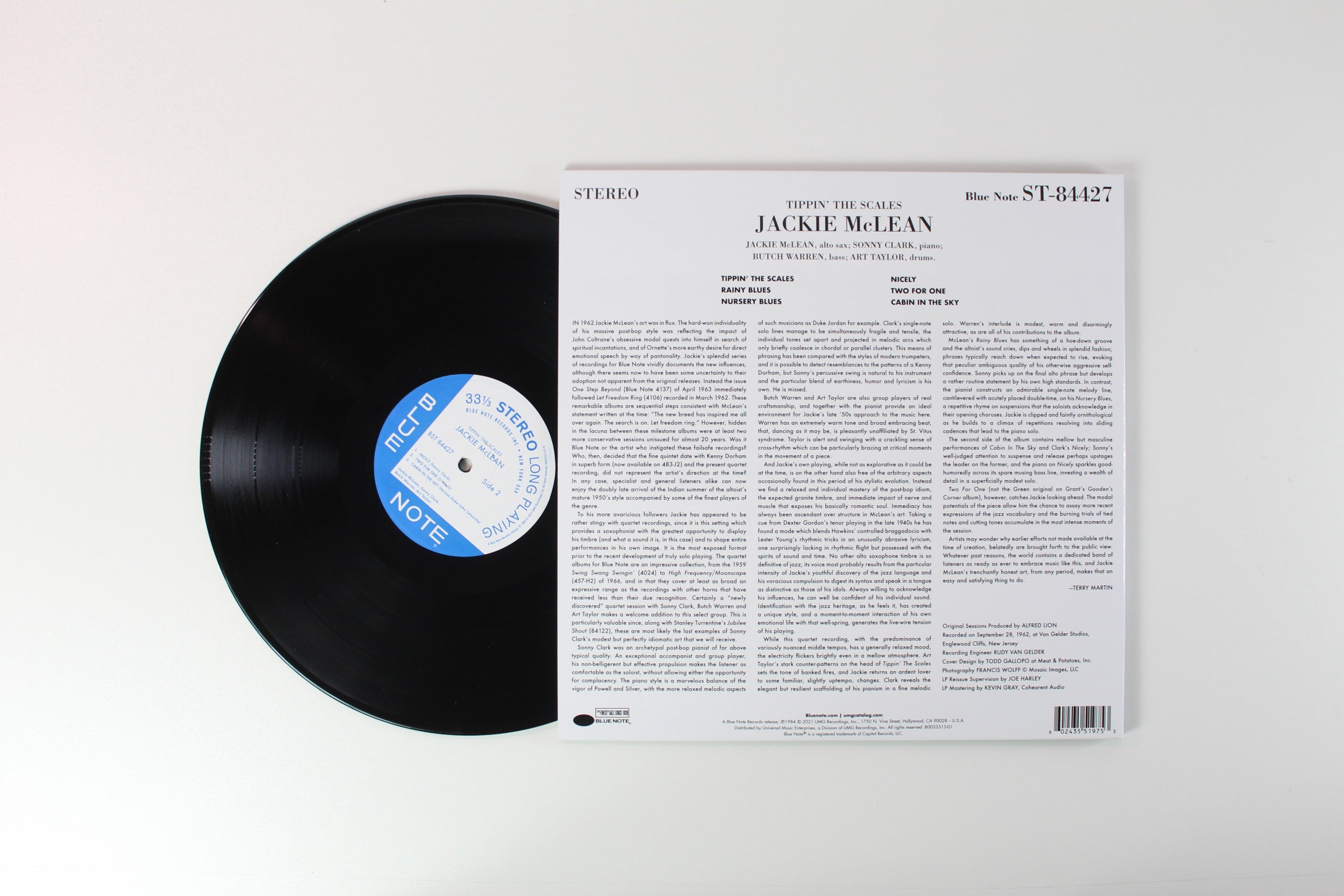 Jackie McLean - Tippin' The Scales on Blue Note Tone Poet Series Reissue