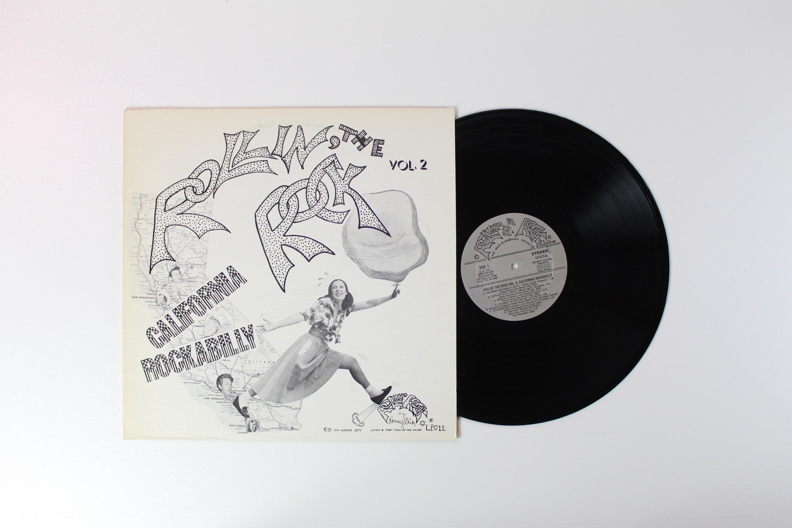 Various - Rollin' The Rock Vol. 2: California Rockabilly on Rollin Rock