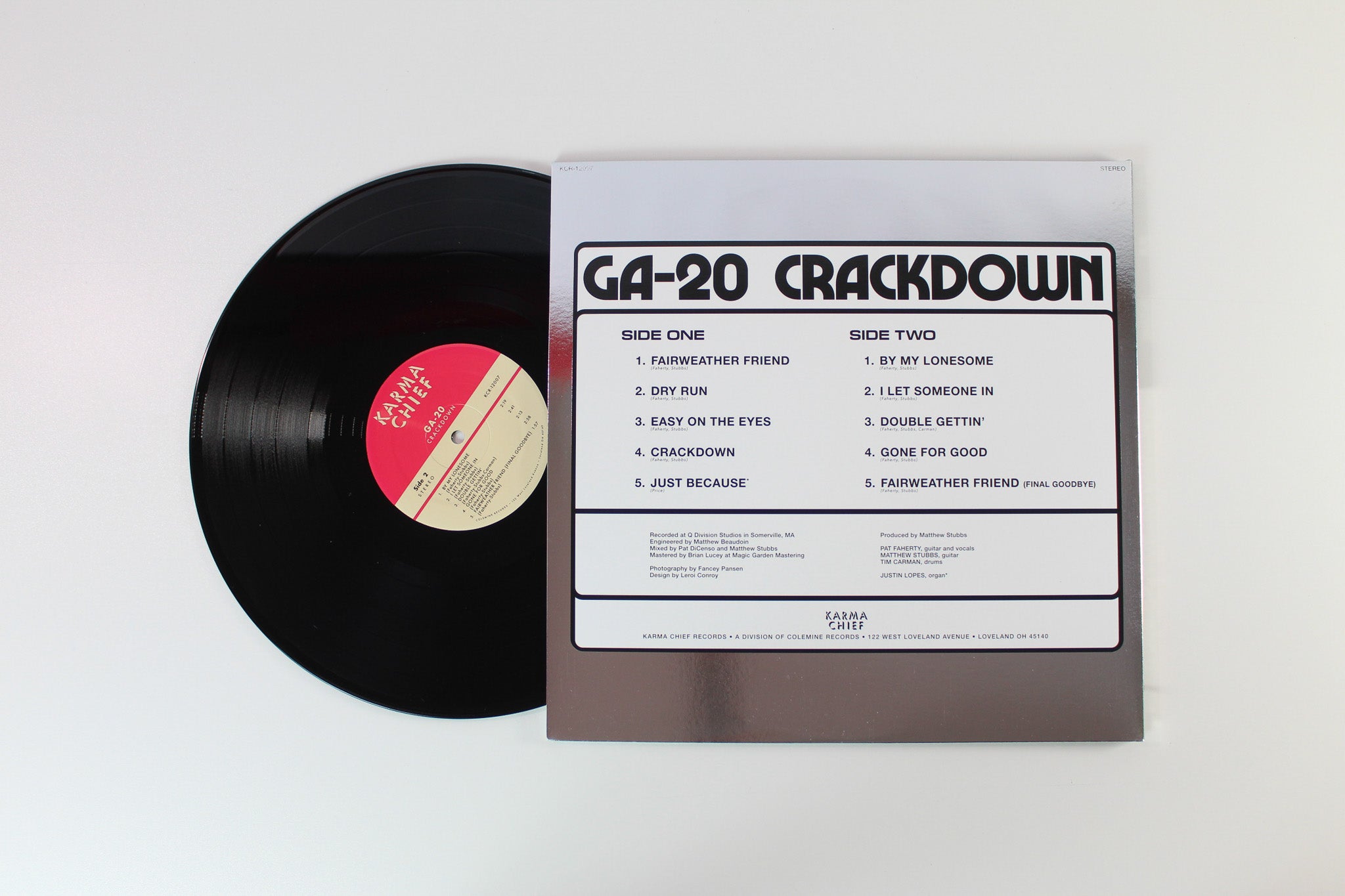 GA-20 - Crackdown on Karma Chief Records