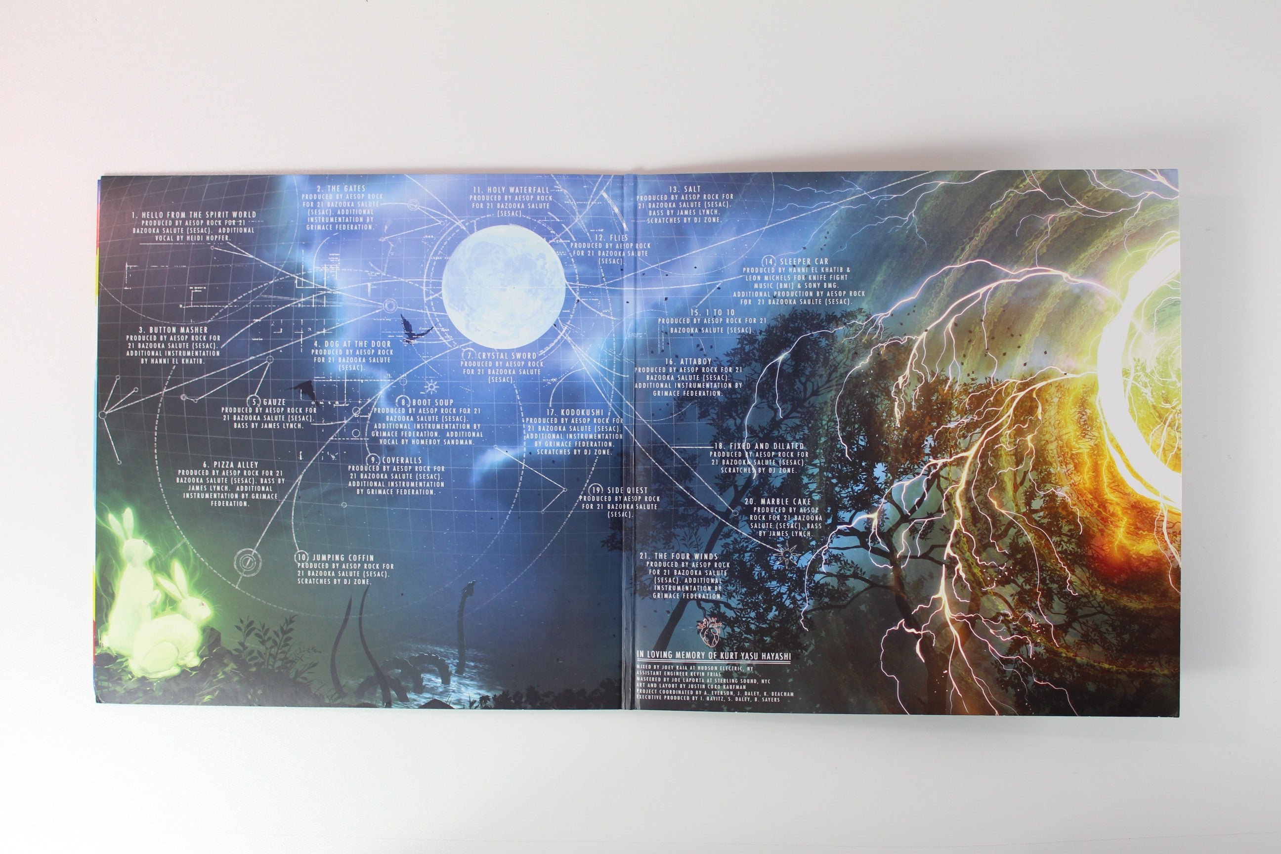 Aesop Rock - Spirit World Field Guide on Rhymesayers Clear Vinyl