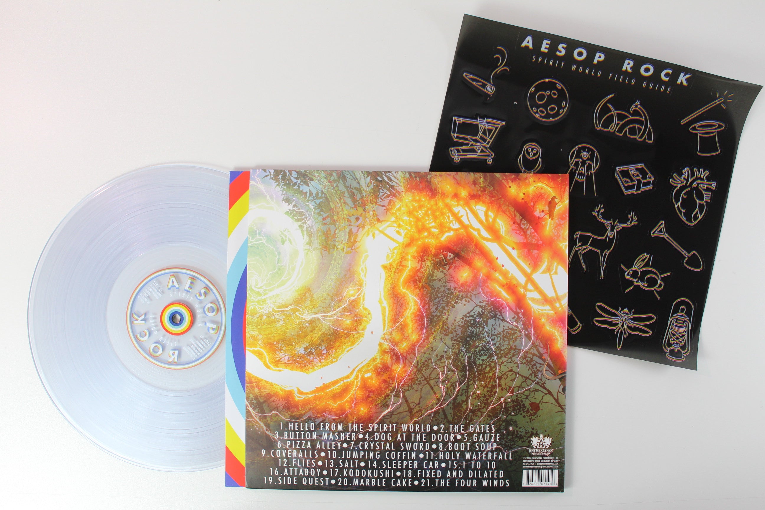 Aesop Rock - Spirit World Field Guide on Rhymesayers Clear Vinyl