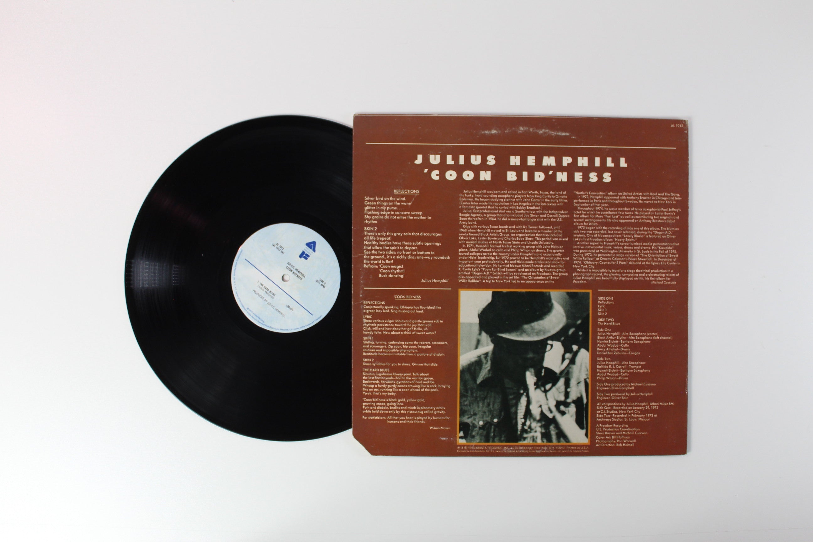 Julius Hemphill - 'Coon Bid'ness on Arista Freedom