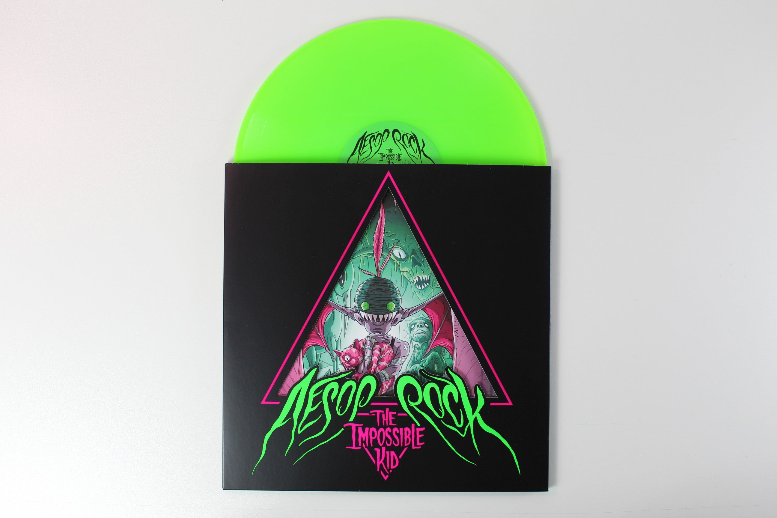 Aesop Rock - The Impossible Kid on Rhymesayers Green / Pink Vinyl