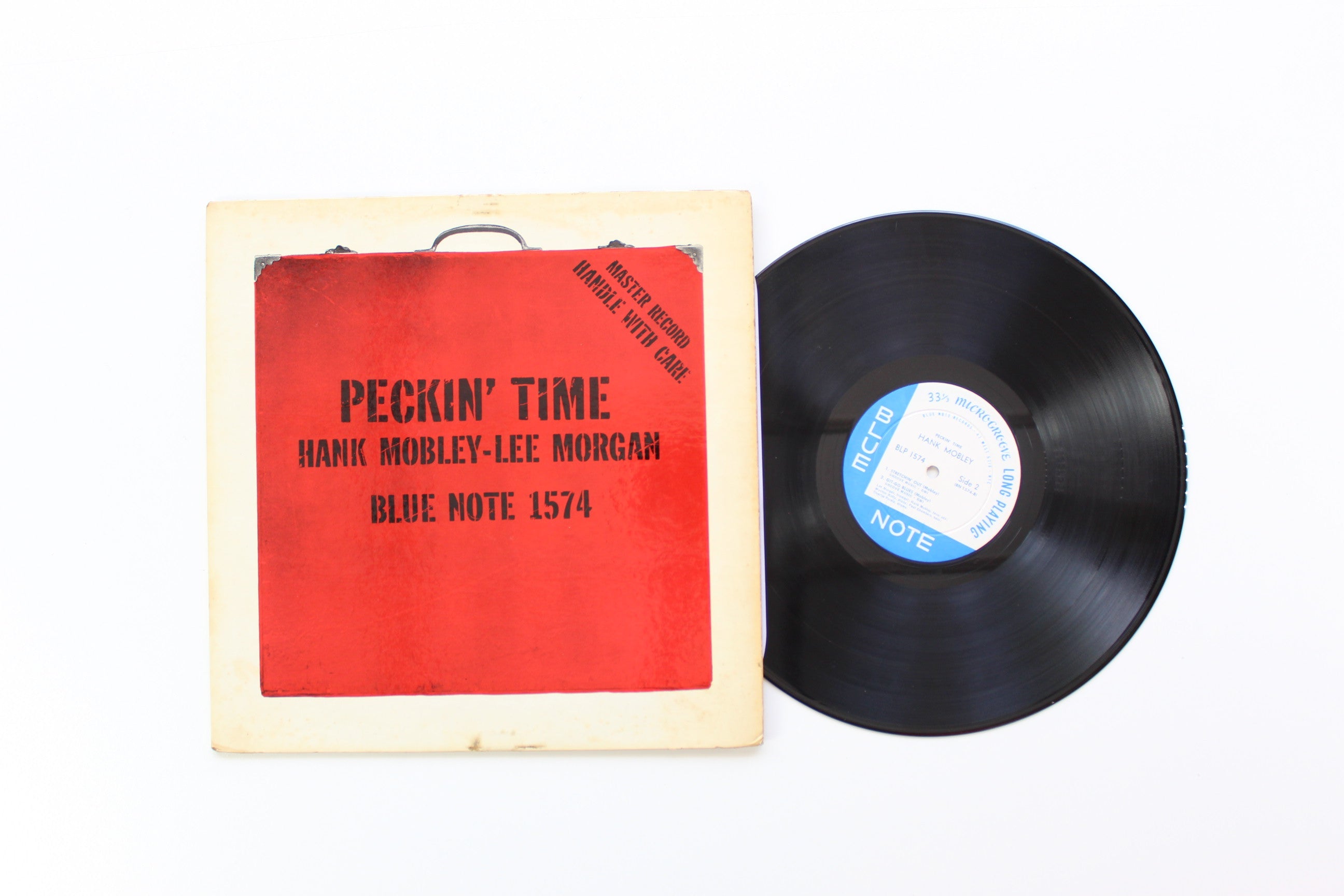 Hank Mobley, Lee Morgan - Peckin' Time on Blue Note - BLP 1574 - 47 W 63rd Mono