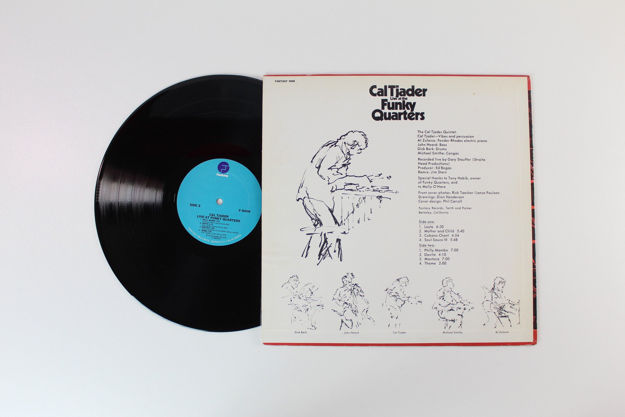 Cal Tjader - Live At The Funky Quarters on Fantasy Reissue