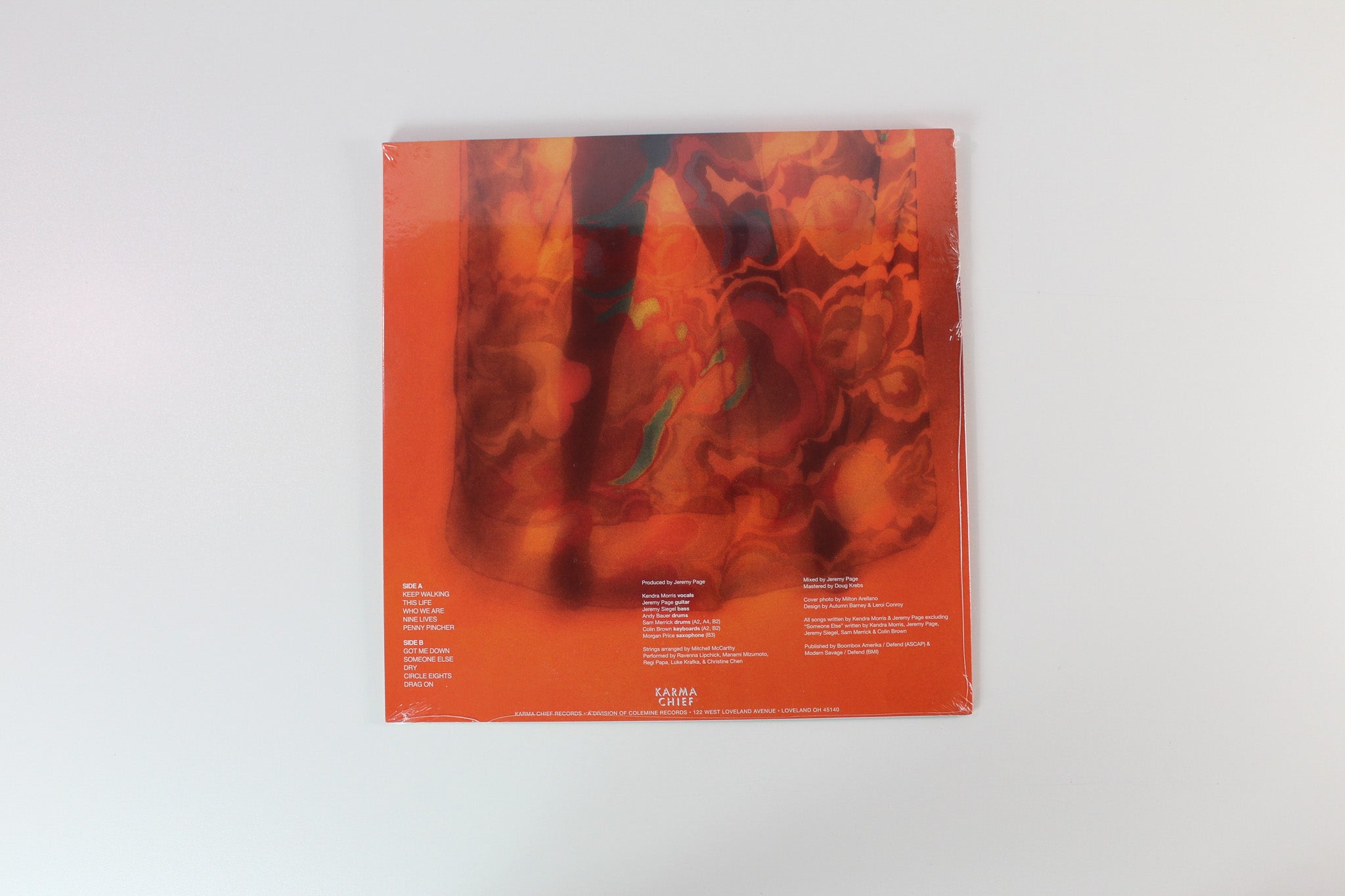 Kendra Morris - Nine Lives on Karma Chief Records - Sealed