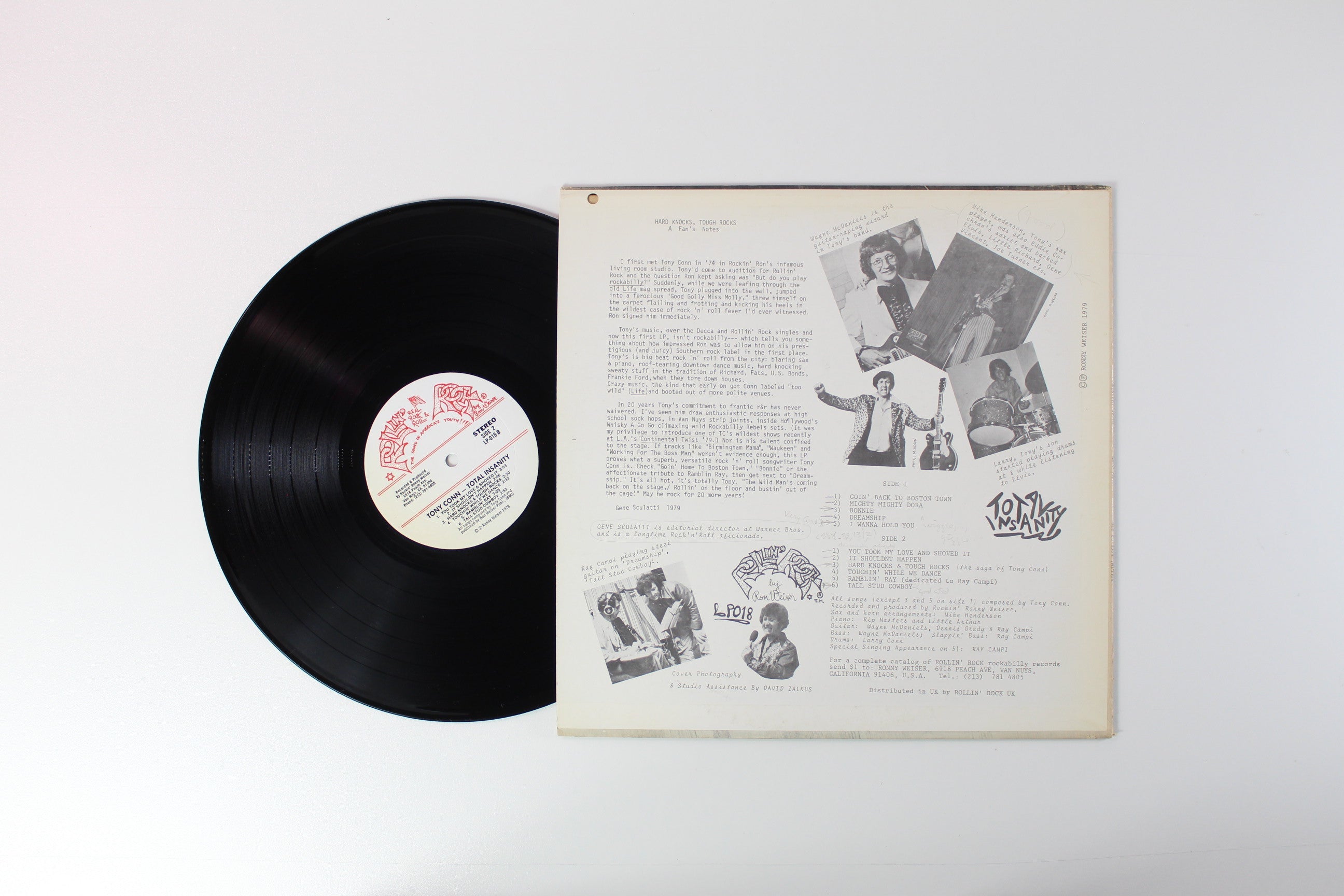 Tony Conn - Total Insanity on Rollin Rock