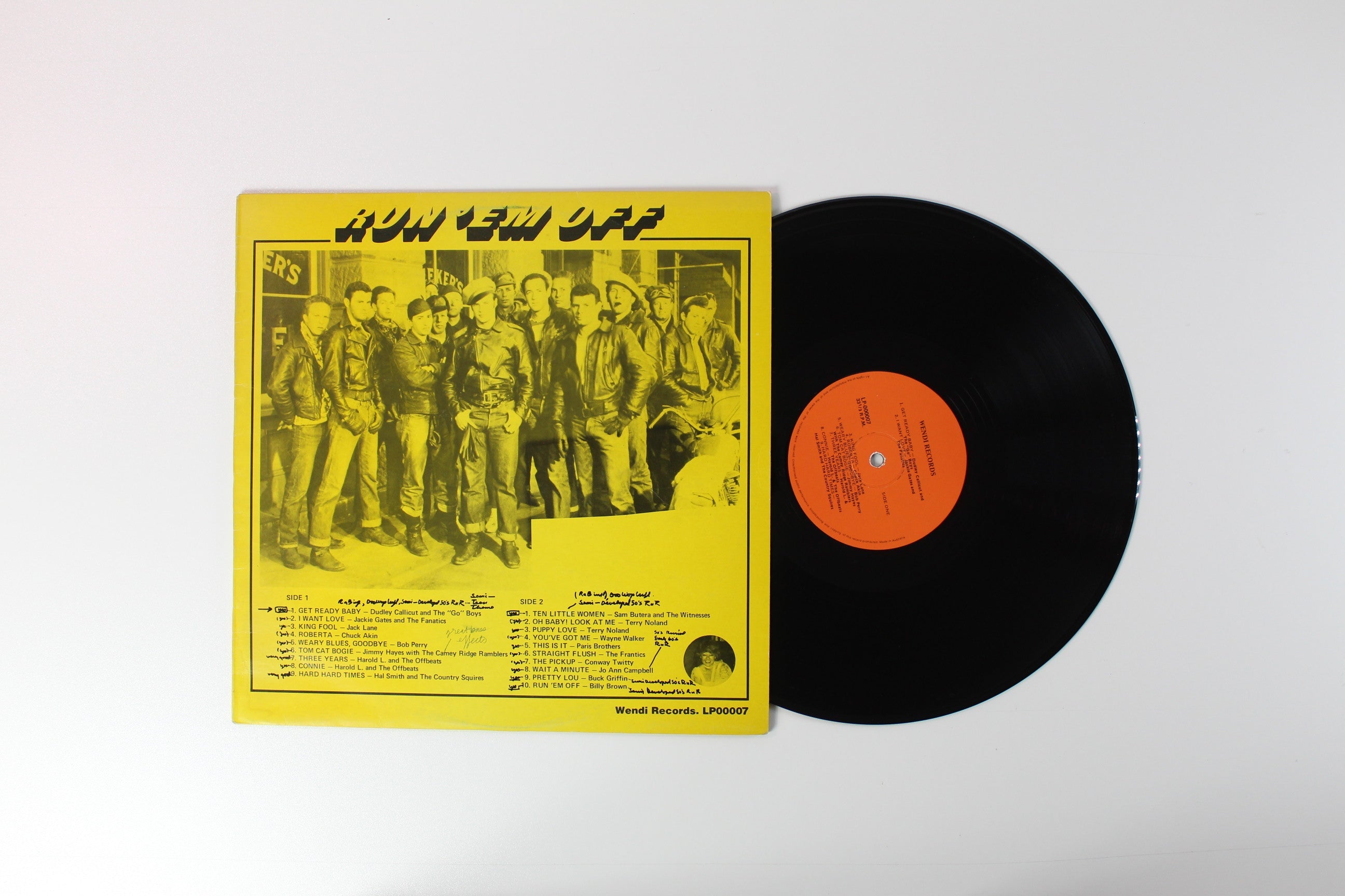 Various - Run 'Em Off on Wendi Records