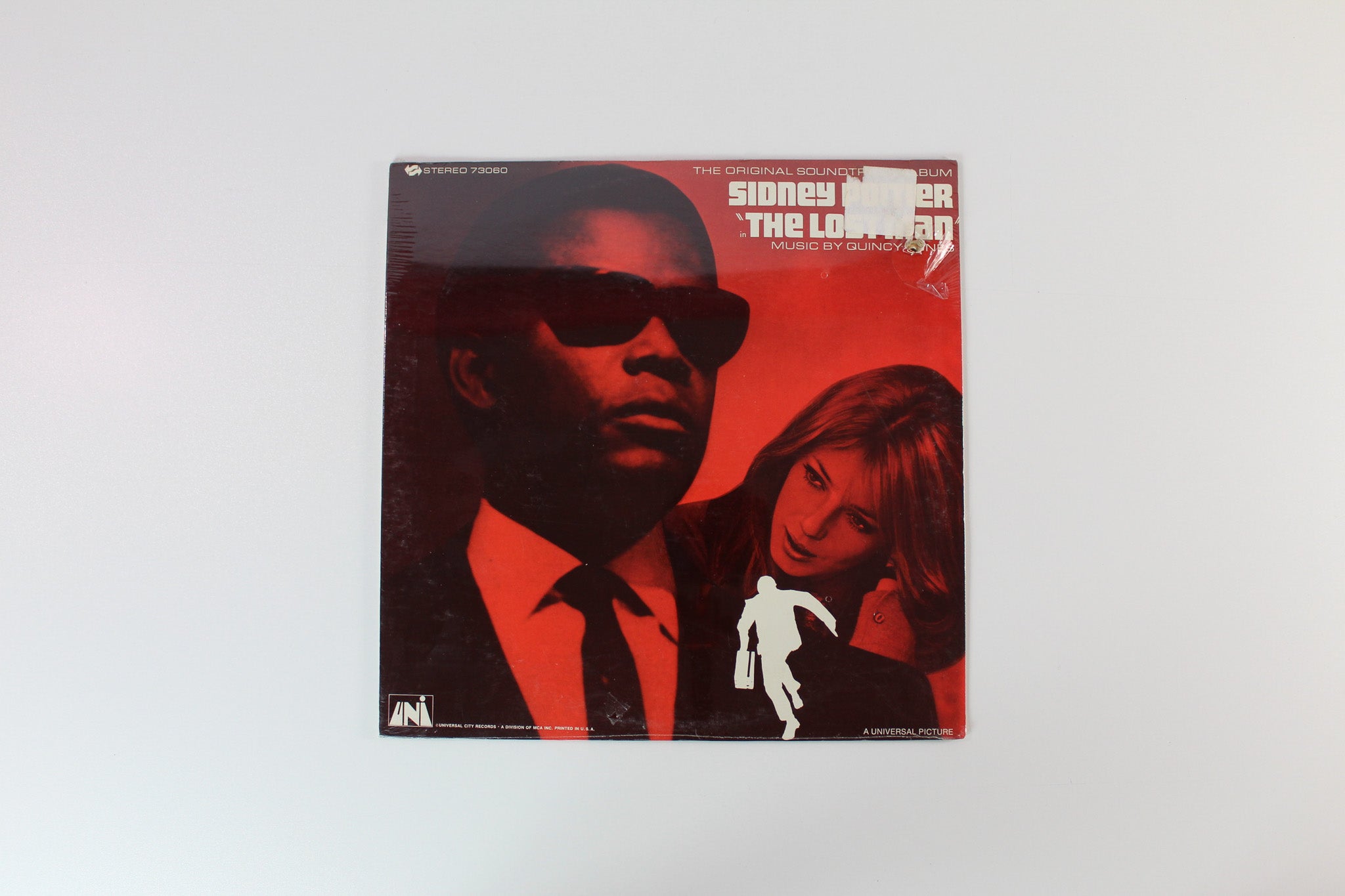 Quincy Jones - The Lost Man (The Original Soundtrack Album) on UNI Records - Sealed