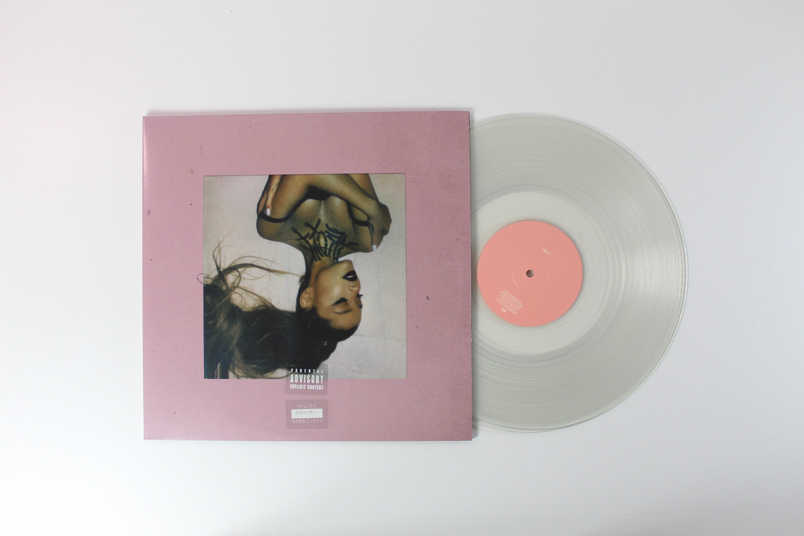 Ariana Grande - Thank U, Next on Republic Ltd Clear Vinyl