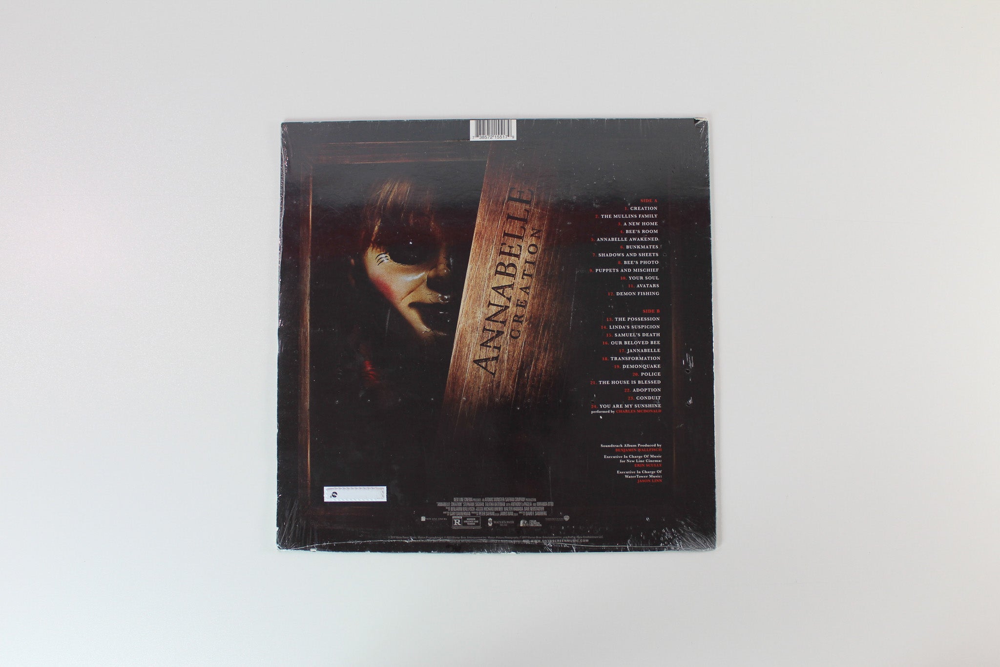 Benjamin Wallfisch - Annabelle: Creation (Original Motion Picture Soundtrack) on Silva Screen - Sealed White Vinyl