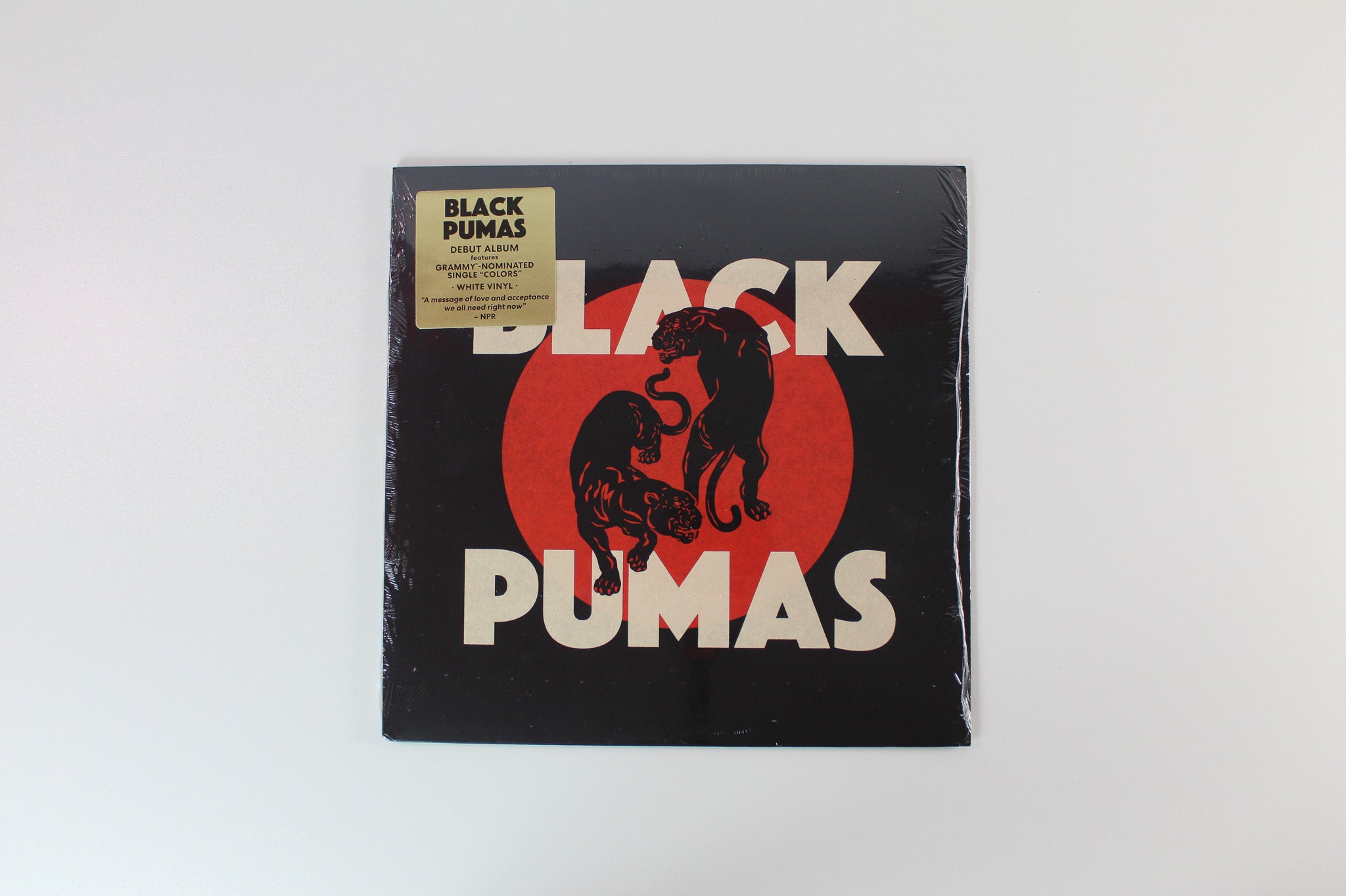 Black Pumas - Black Pumas on ATO Records - Sealed White Vinyl