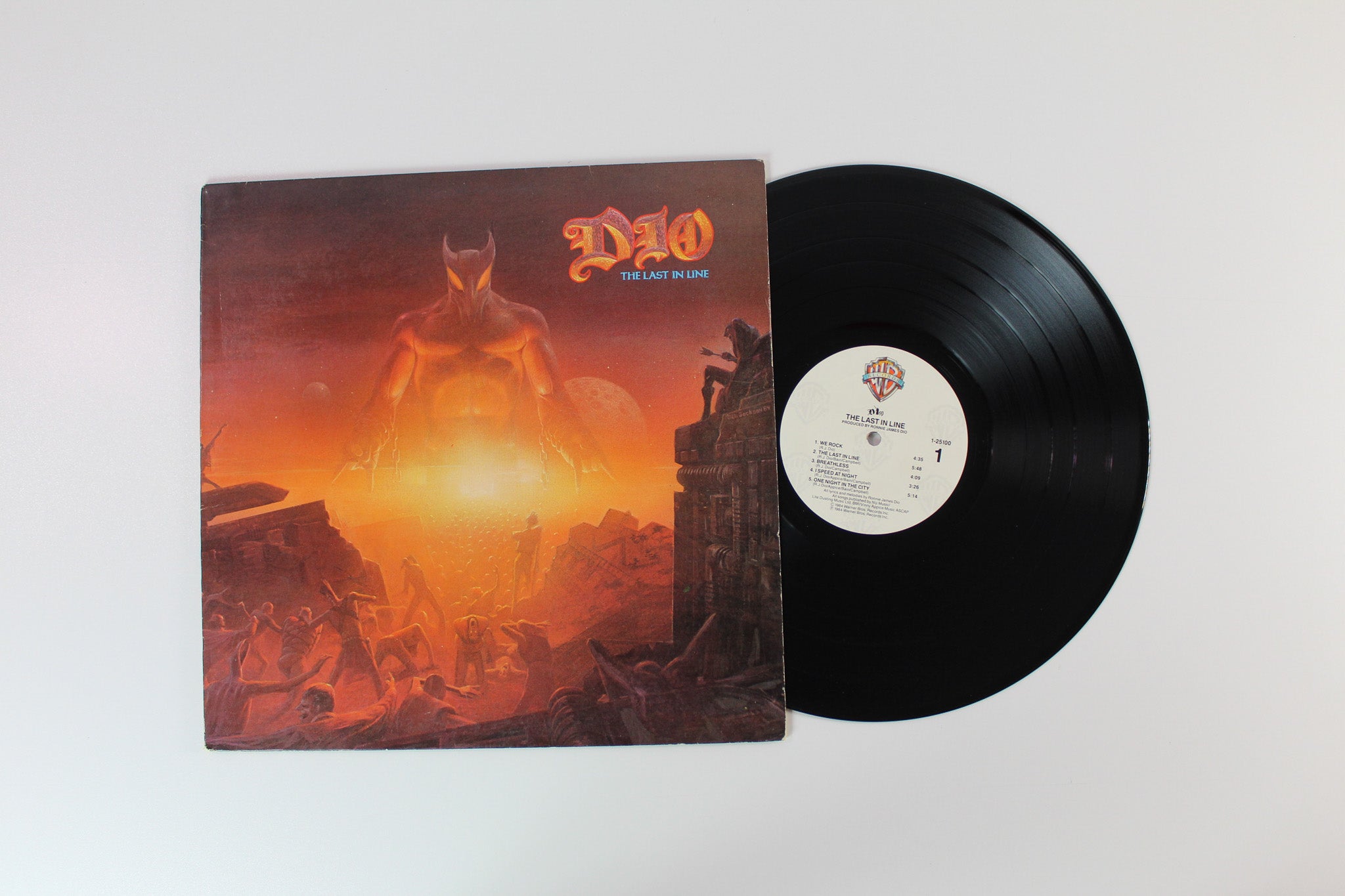 Dio - The Last In Line on Warner Bros. Records