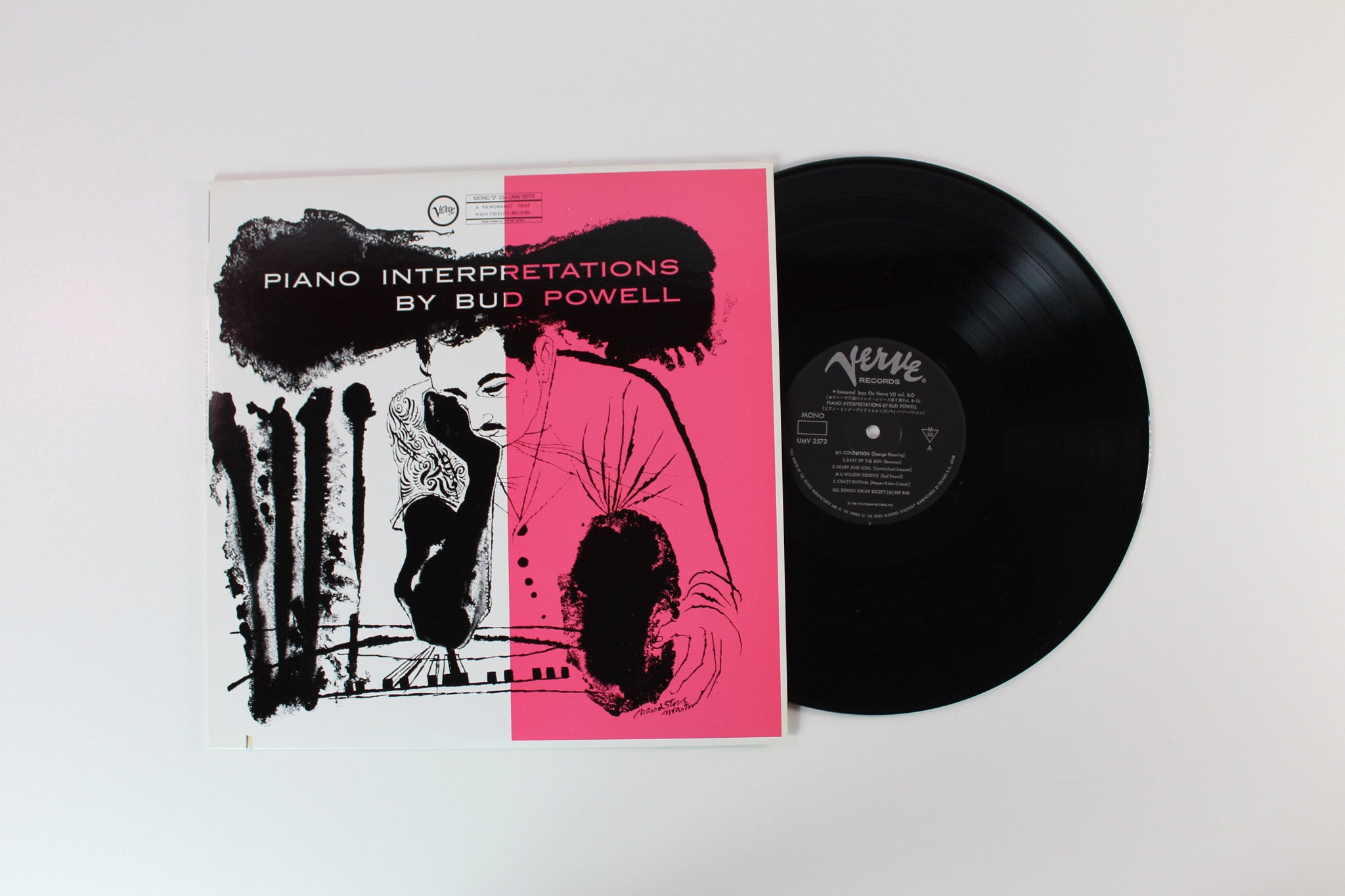 Bud Powell - Piano Interpretations By Bud Powell on Verve Records - Japanese pressing