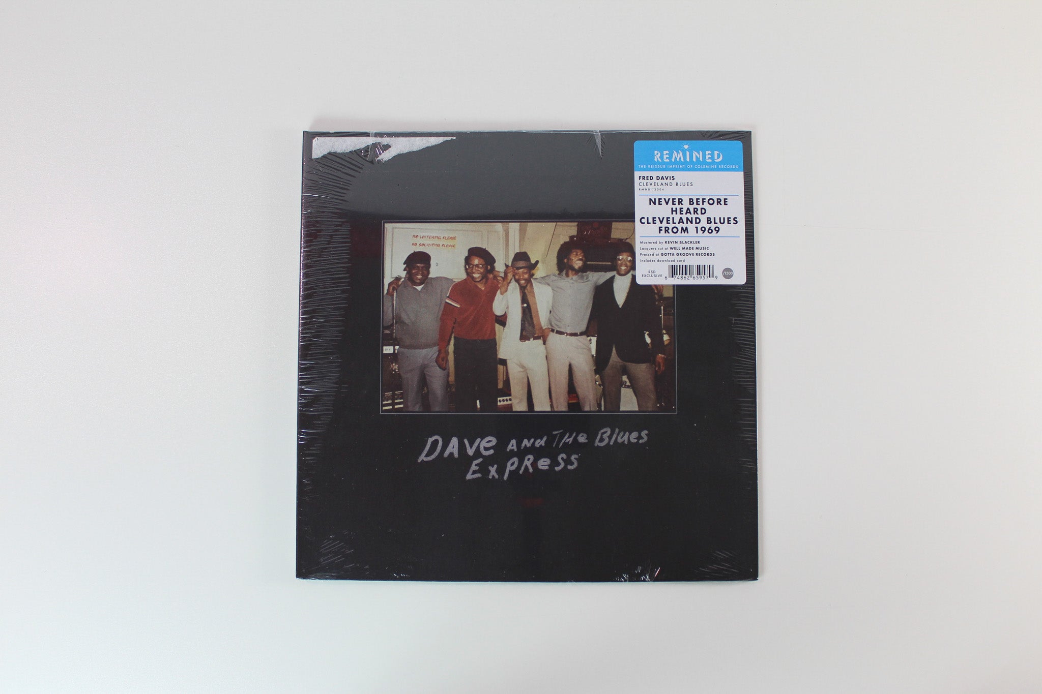 Fred Davis - Cleveland Blues on Remined - Sealed Smoke Vinyl