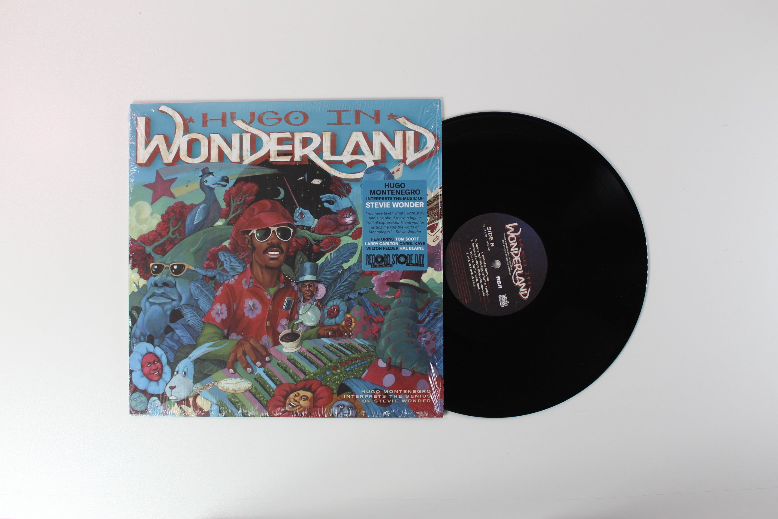 Hugo Montenegro - Hugo In Wonderland (Hugo Montenegro Interprets The Genius Of Stevie Wonder) on Nature Sounds RCA RSD 2020 Reissue