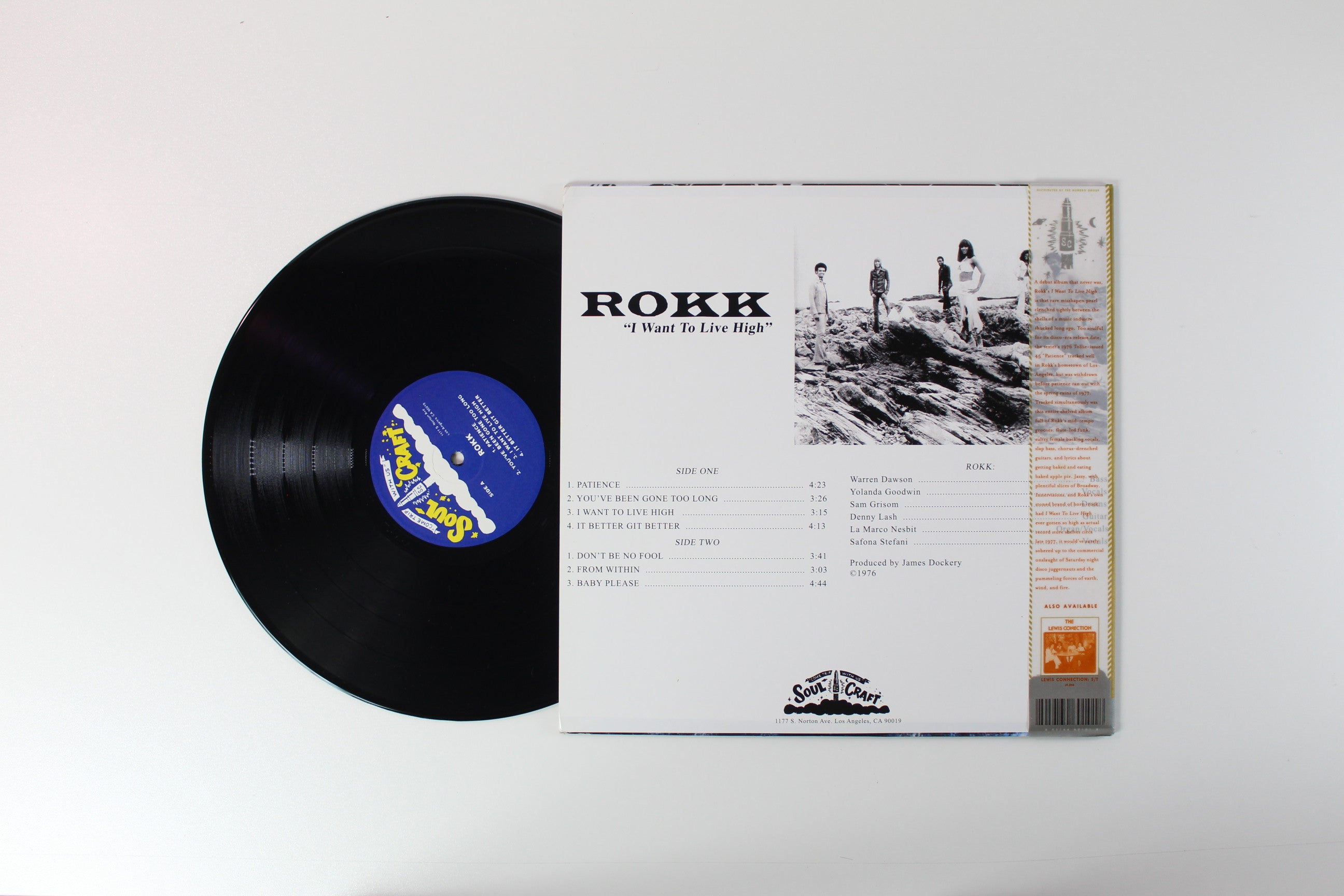 Rokk - I Want To Live High on Soul Craft Numero Group