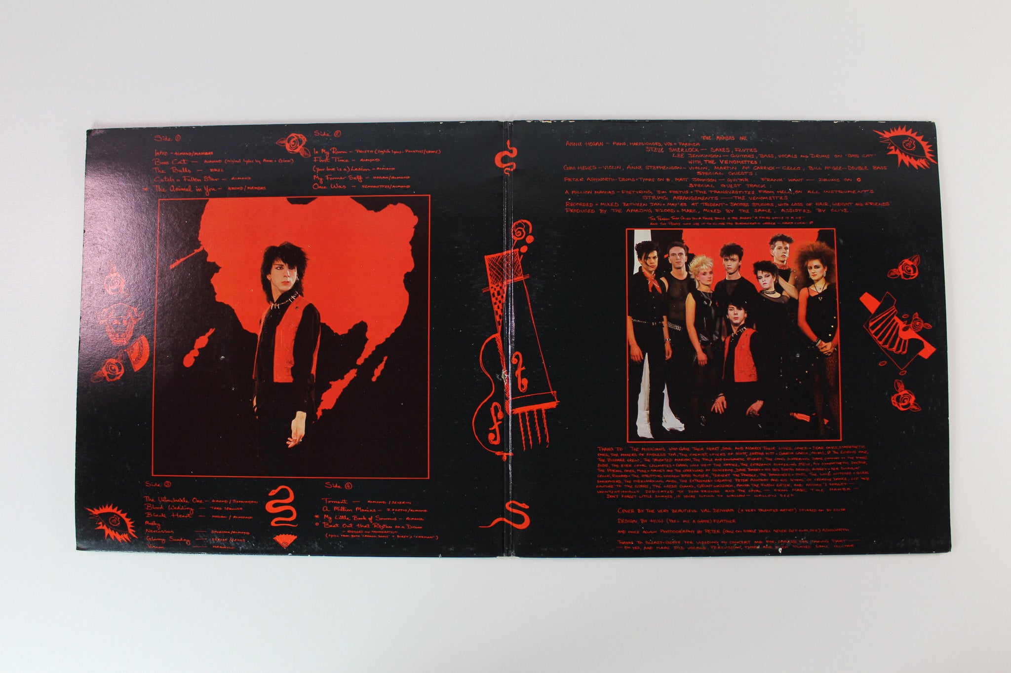 Marc And The Mambas - Torment And Toreros on Some Bizzare - UK pressing