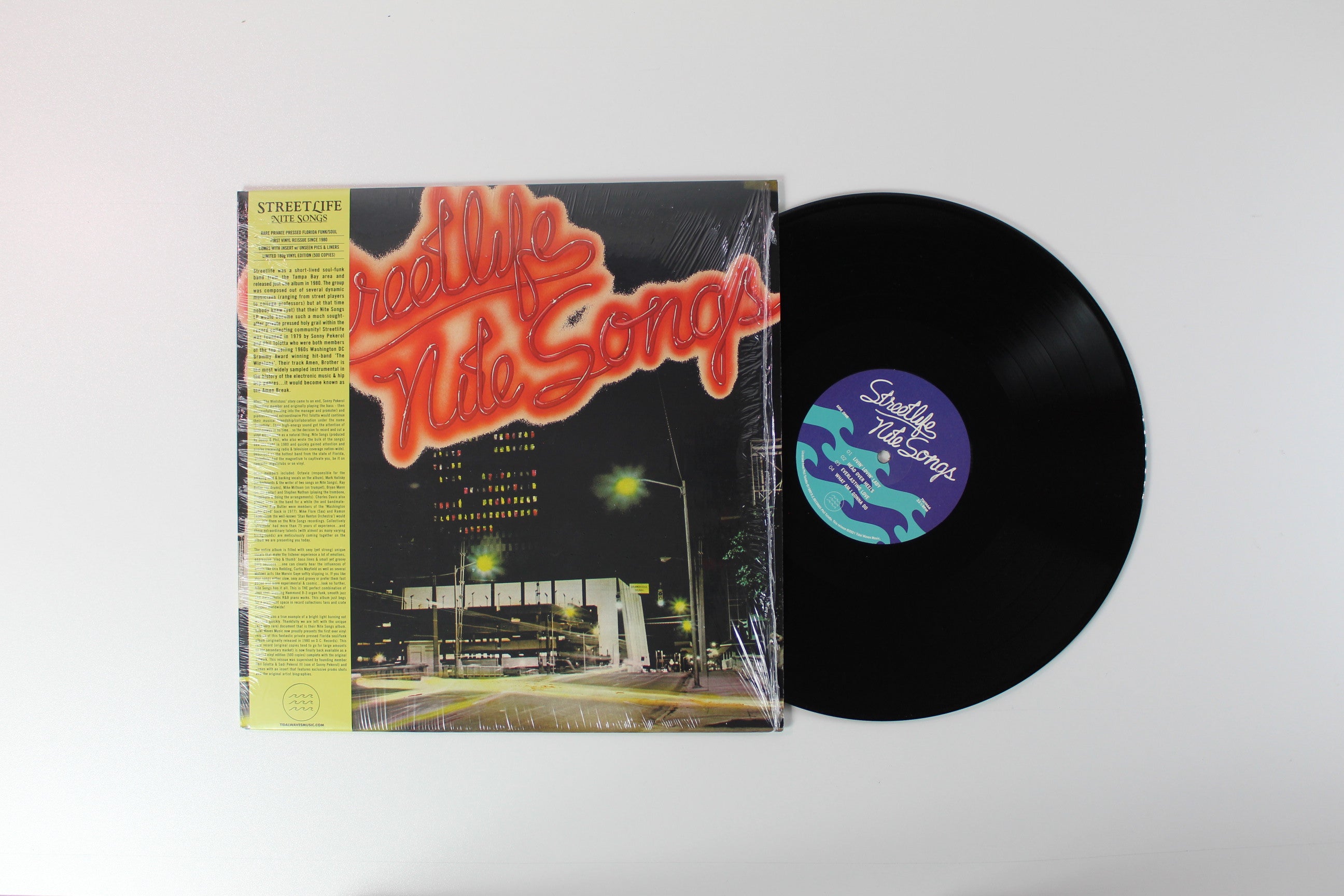 Streetlife - Nite Songs on Tidal Waves Music Reissue