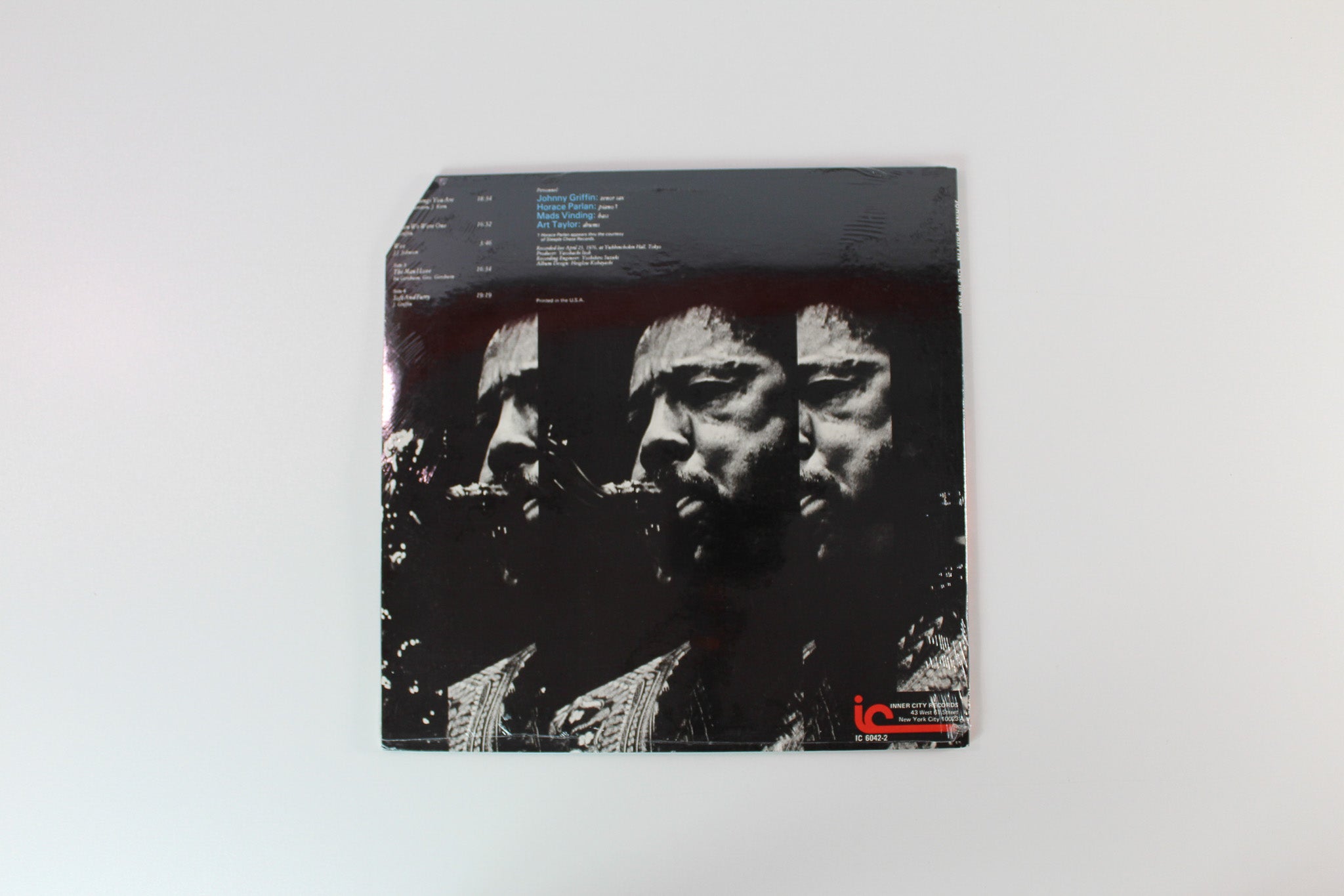 Johnny Griffin - Live In Tokyo on Inner City Records - Sealed