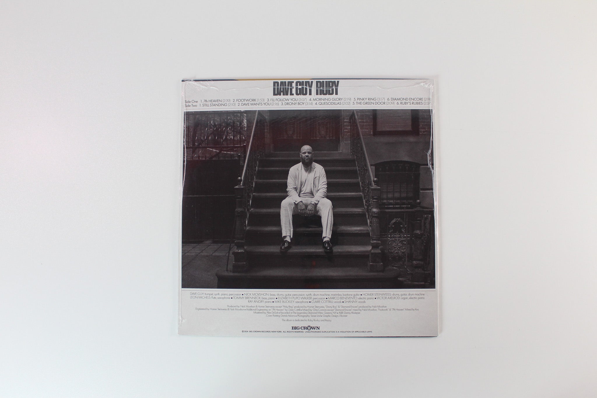 Dave Guy - Ruby on Big Crown Records - Sealed