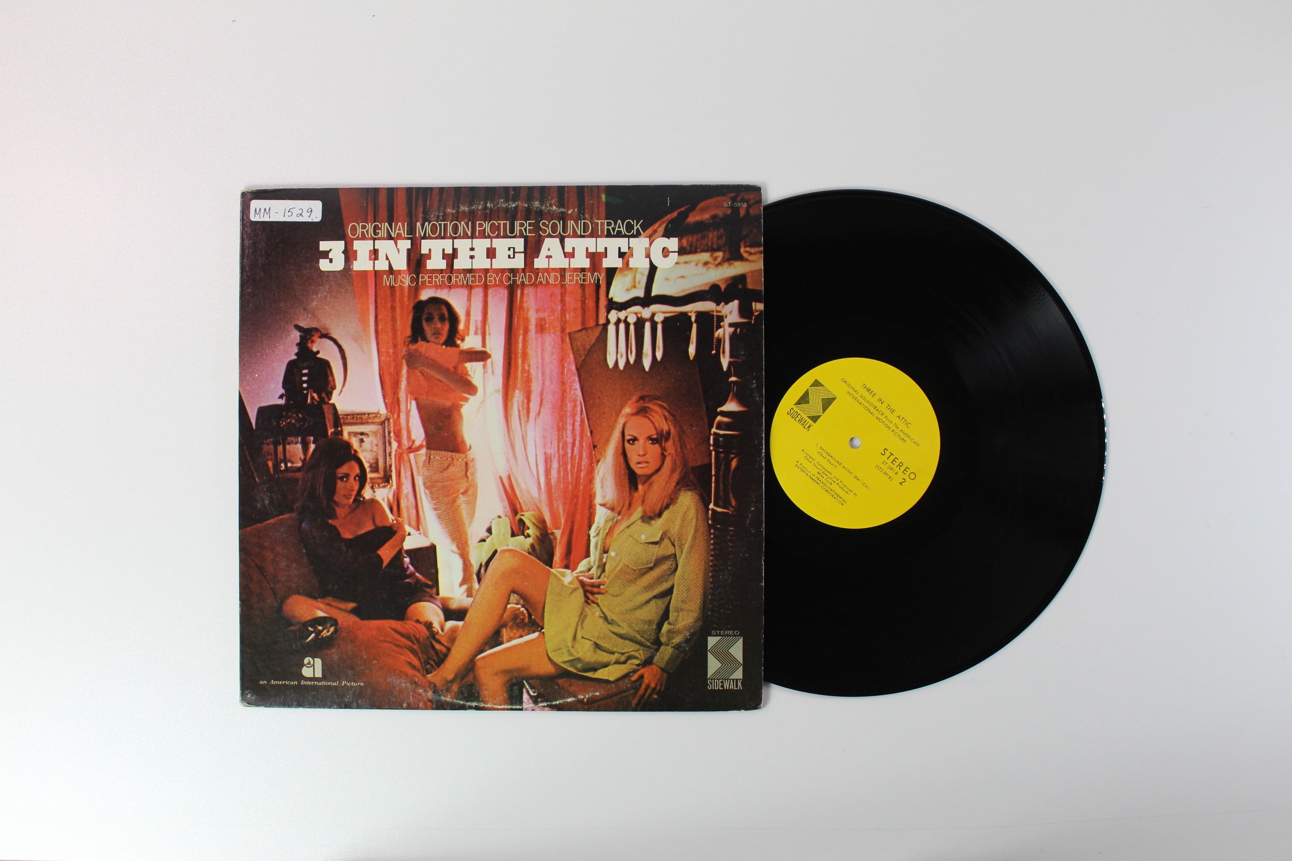 Chad & Jeremy - 3 In The Attic on Sidewalk Stereo