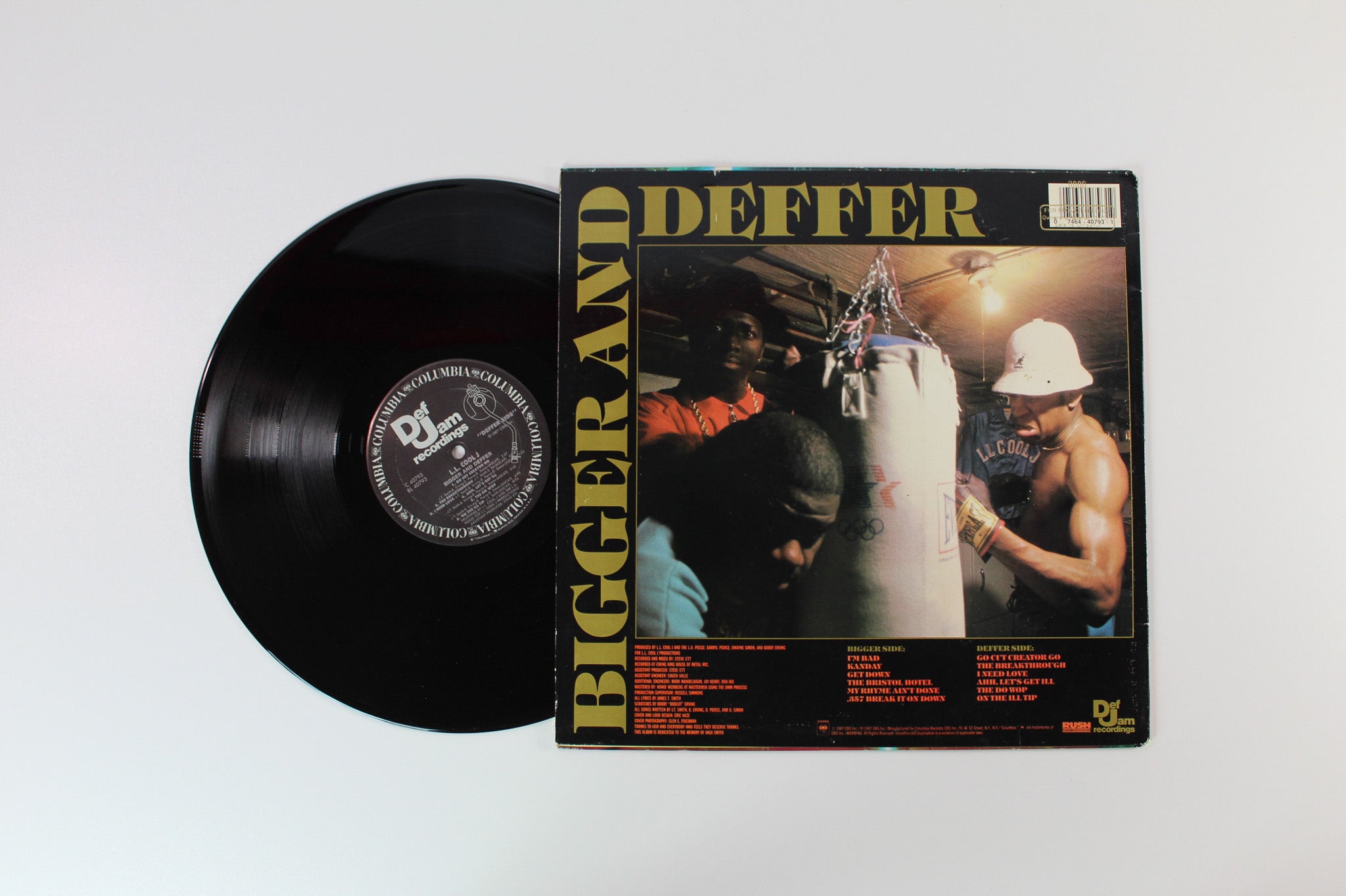 LL Cool J - Bigger And Deffer (BAD) on Def Jam Recordings