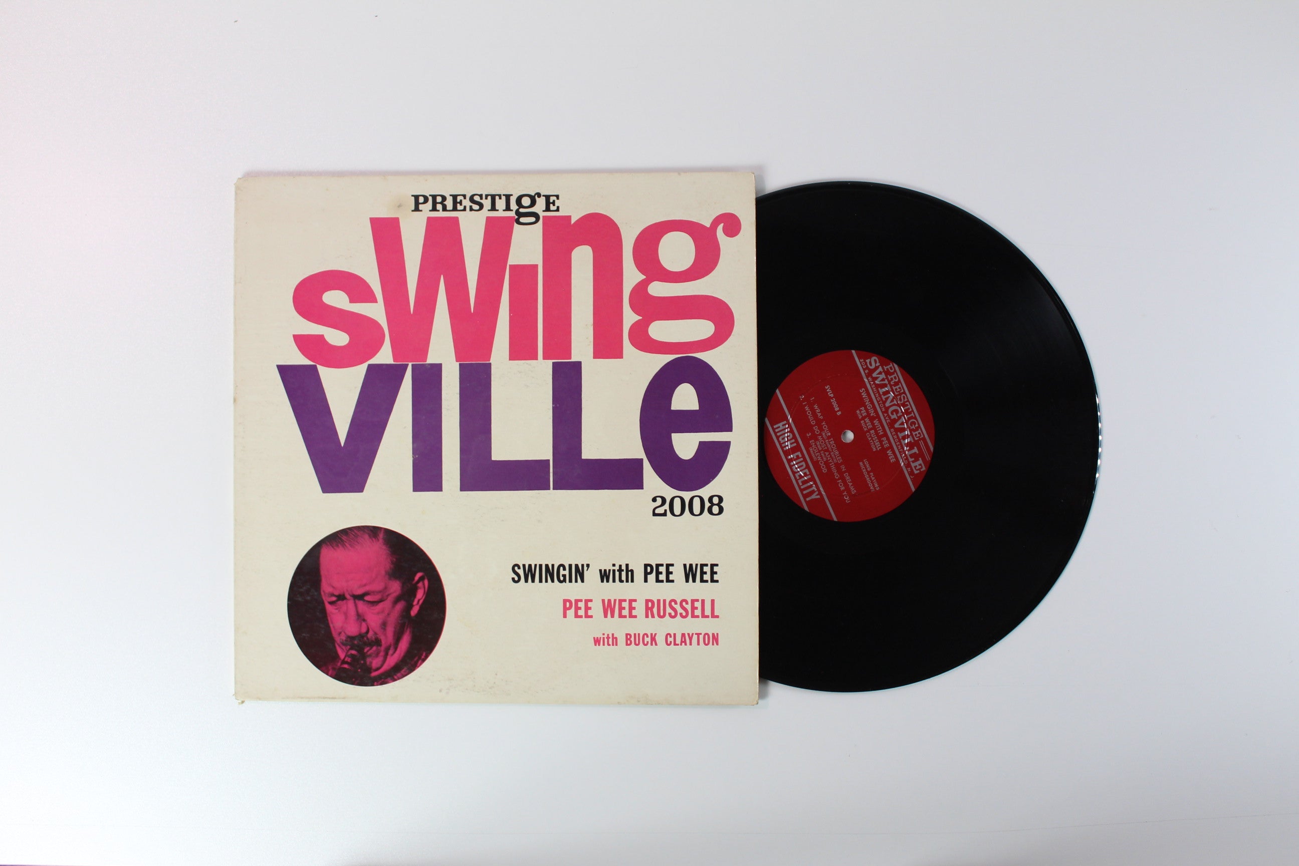 Pee Wee Russell with Buck Clayton - Swingin' With Pee Wee on Swingville Mono