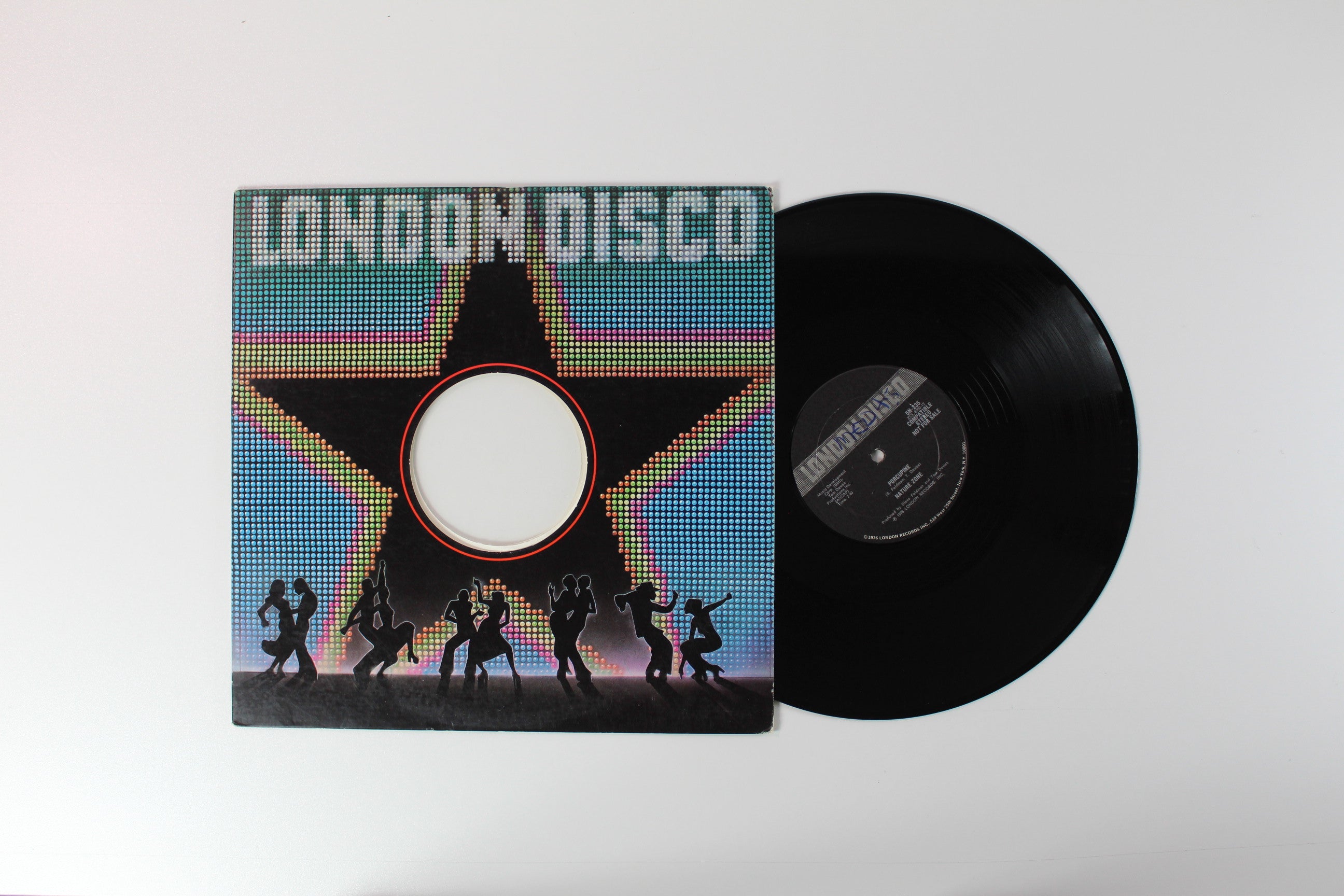 Nature Zone - Porcupine / Rhythm (Will Keep Us Together) on London Disco Promo 12" Single