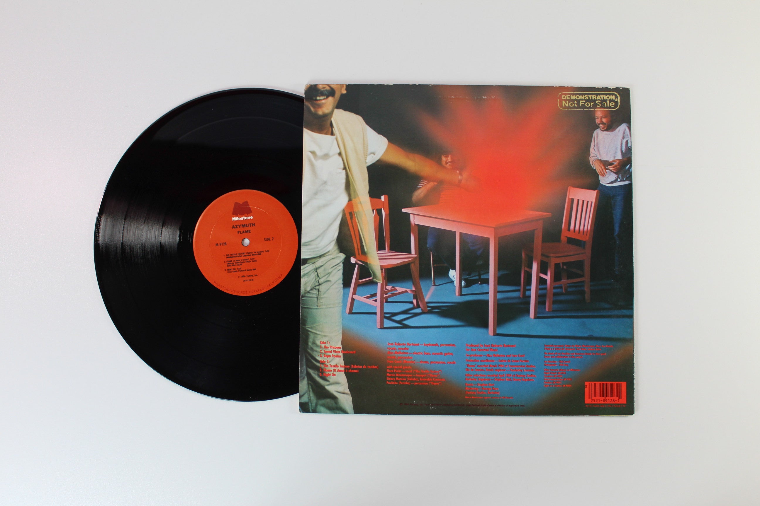 Azymuth - Flame on Milestone