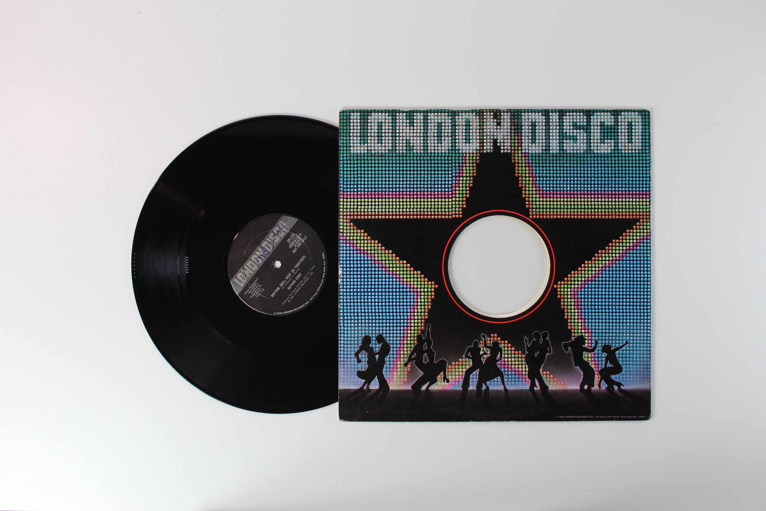 Nature Zone - Porcupine / Rhythm (Will Keep Us Together) on London Disco Promo 12" Single